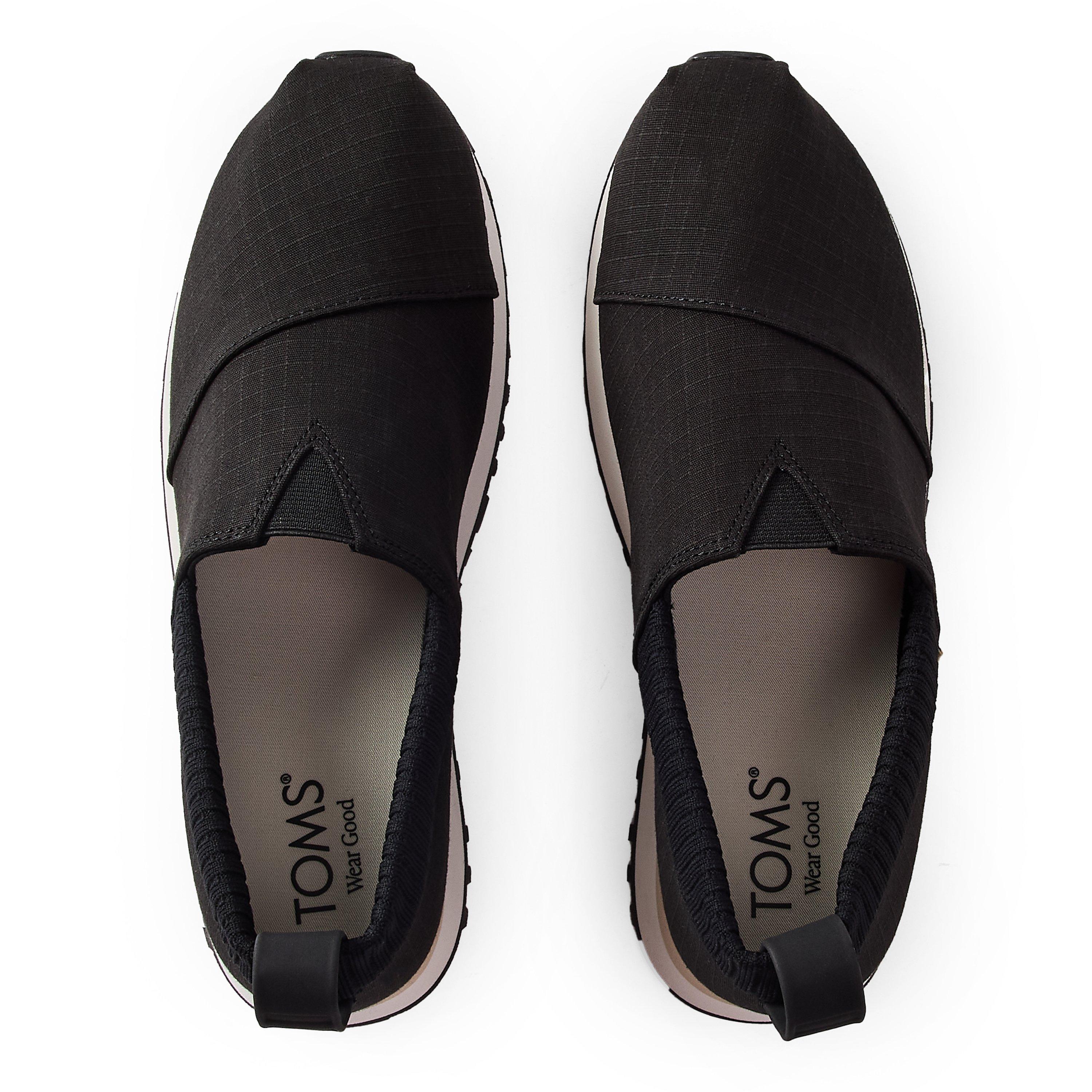 Tenisky Toms Black 7501022 Alpargata Resident 2.0 Trainers - 4