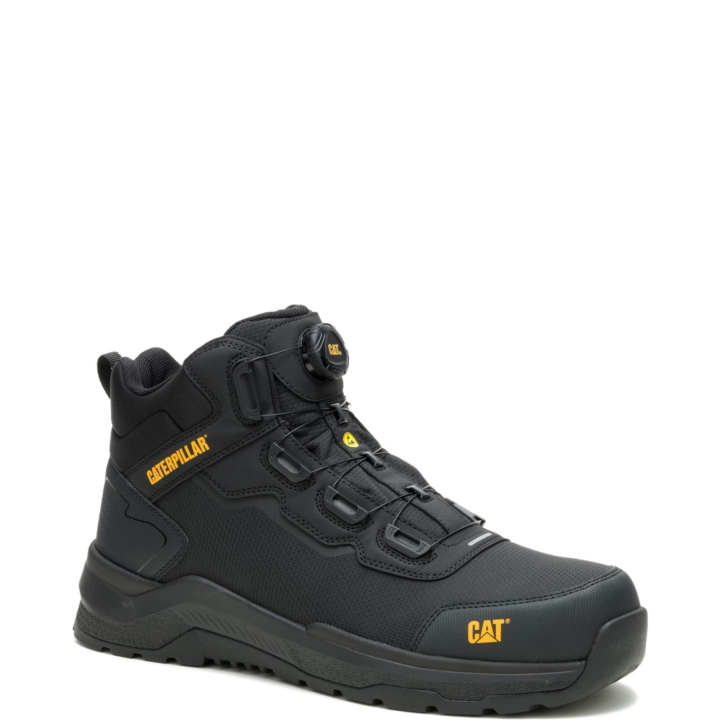 Topánky Caterpillar Black 9420590 Inductor Tech Mid Safety Boot S3S - 2