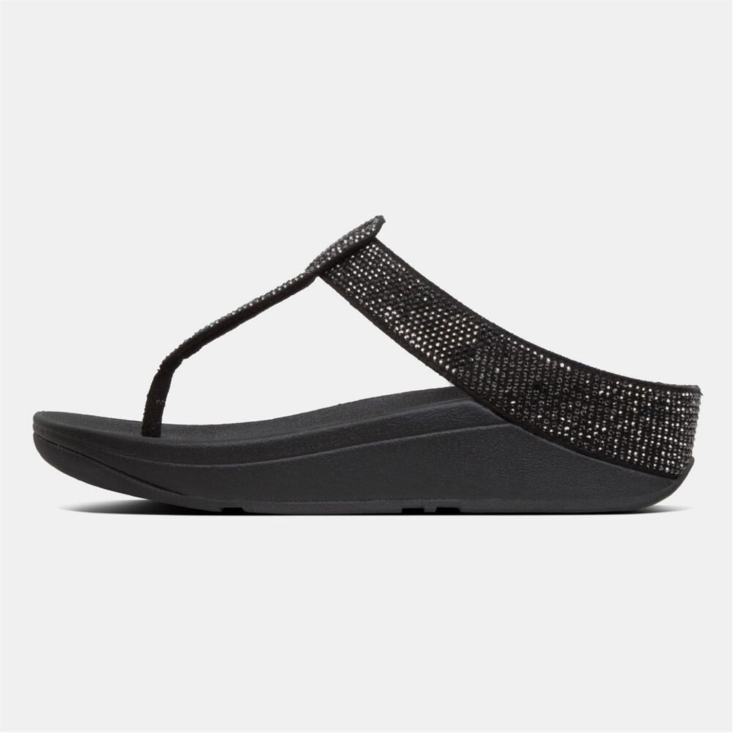 FitFlop Black 4029150 Isabelle Toe Post Sandal - 1