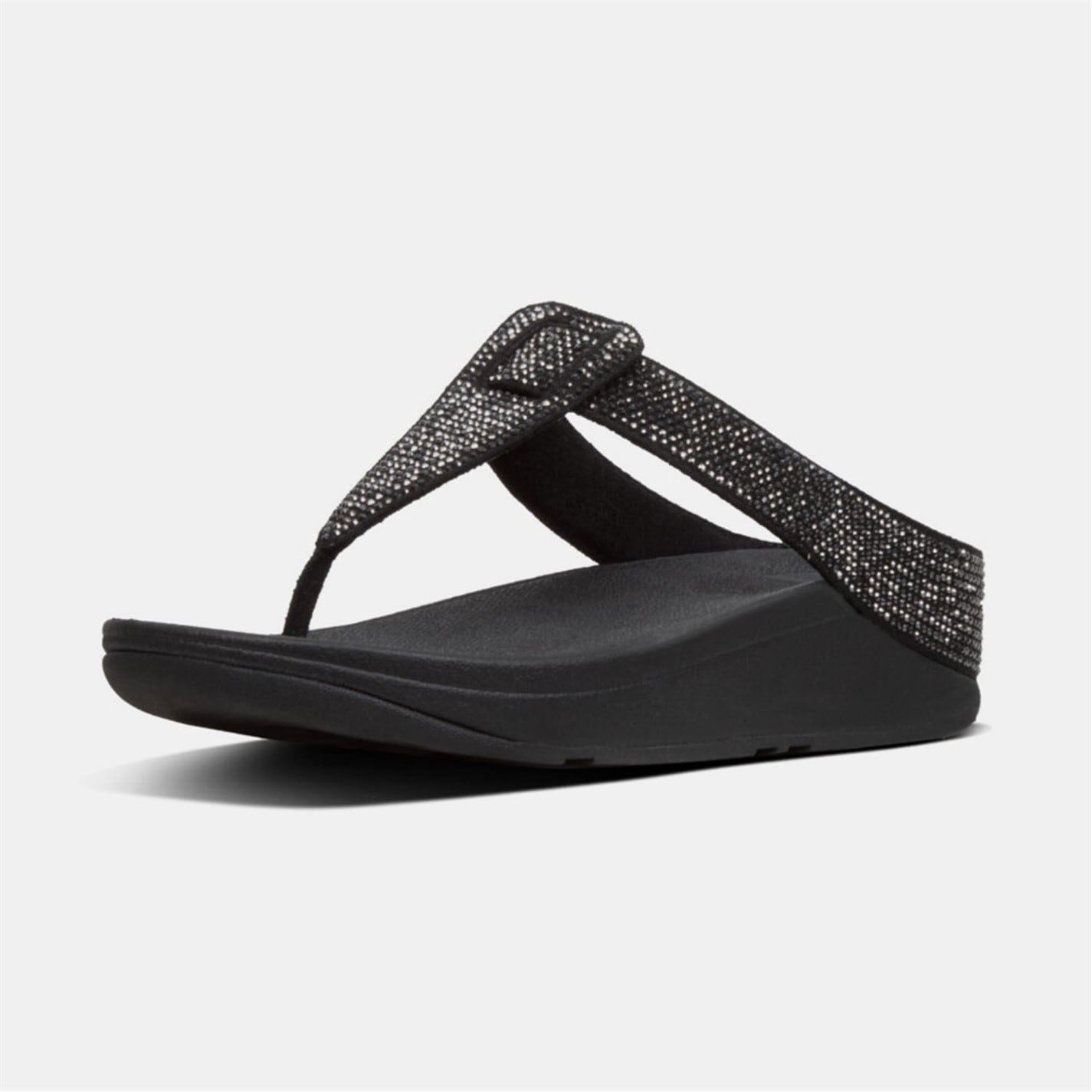 FitFlop Black 4029150 Isabelle Toe Post Sandal - 2
