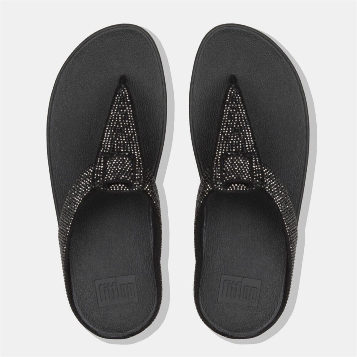 FitFlop Black 4029150 Isabelle Toe Post Sandal - 3