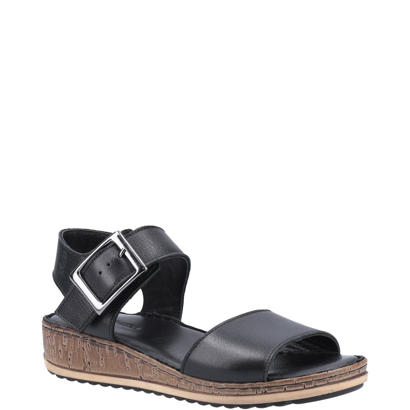 Hush Puppies Black 6189961 Ellie Wide Sandal - 2