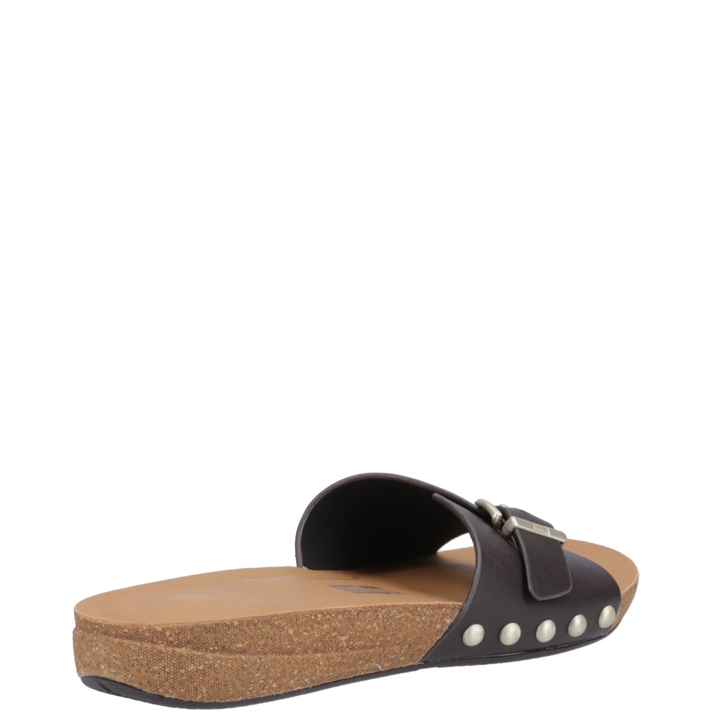 FitFlop Chocolate 4985090 iQushion Adjustable Buckle Slides - 3