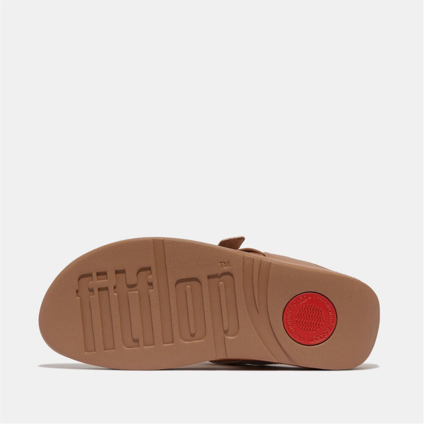FitFlop Beige 9537182 Lulu Folded-Knot Leather Toe-Post Sandals - 4