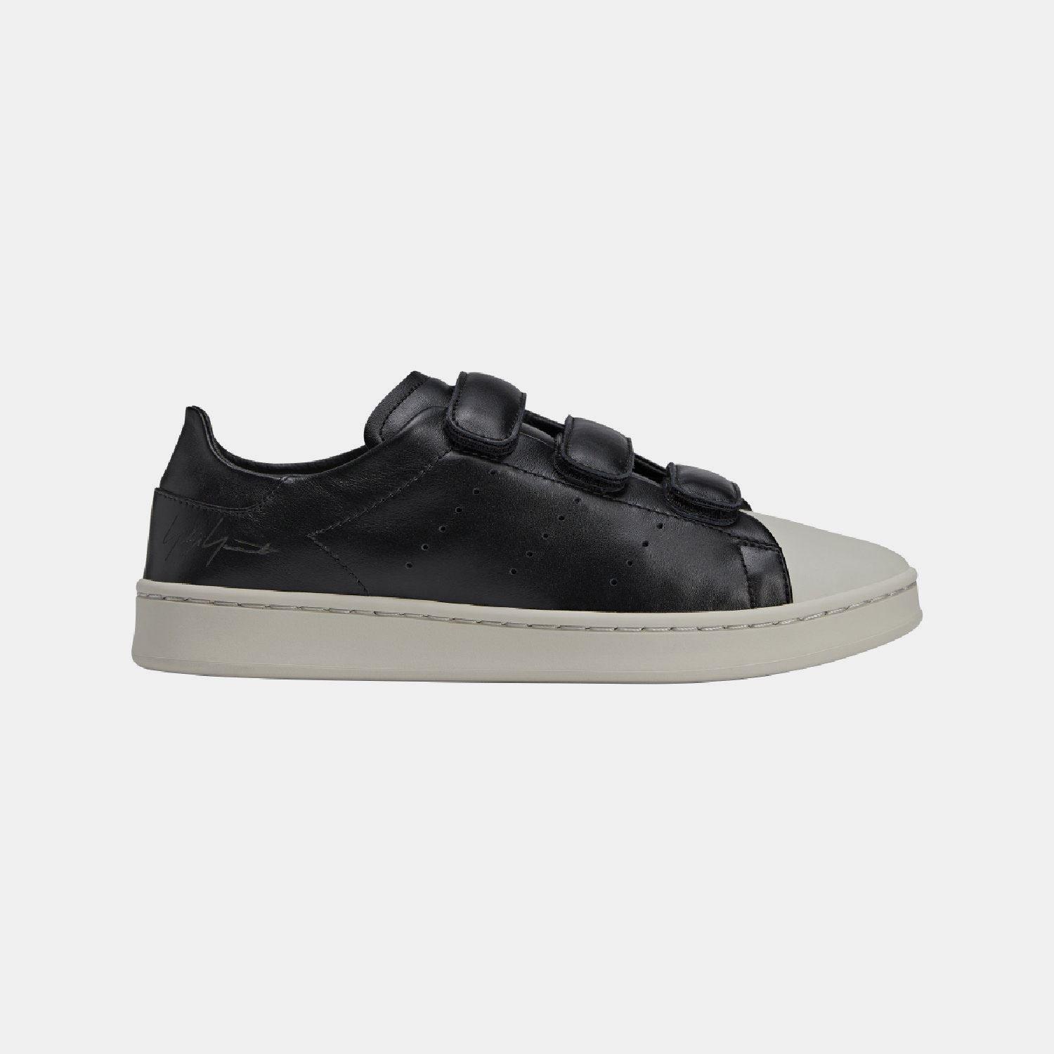 Tenisky Y3 Black 7663007 Y-3 Stan Smith Hook and Loop Shoes - 1
