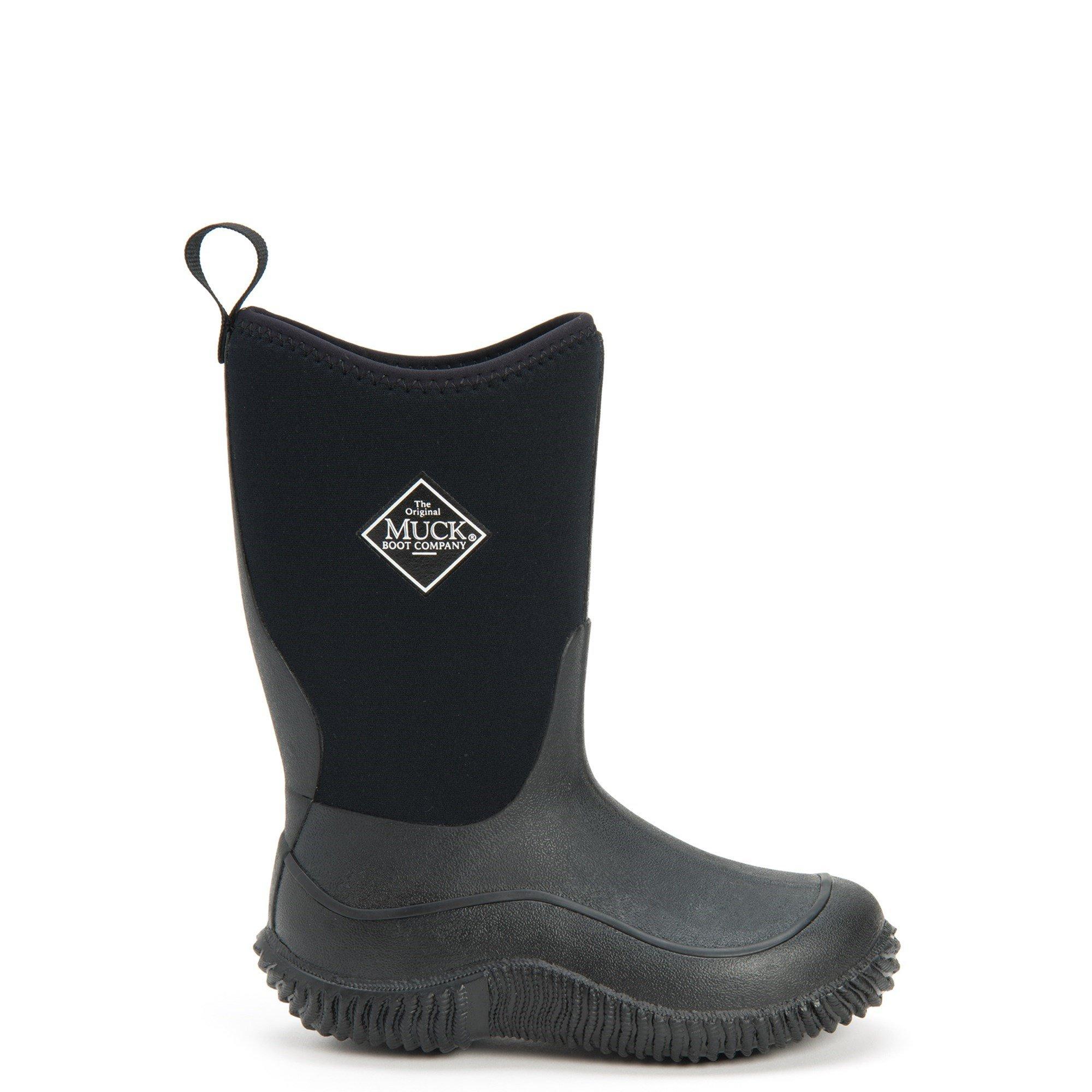Chlapecké boty Muck Boots Black 3697148 Hale Pull On Wellington Boot - 1