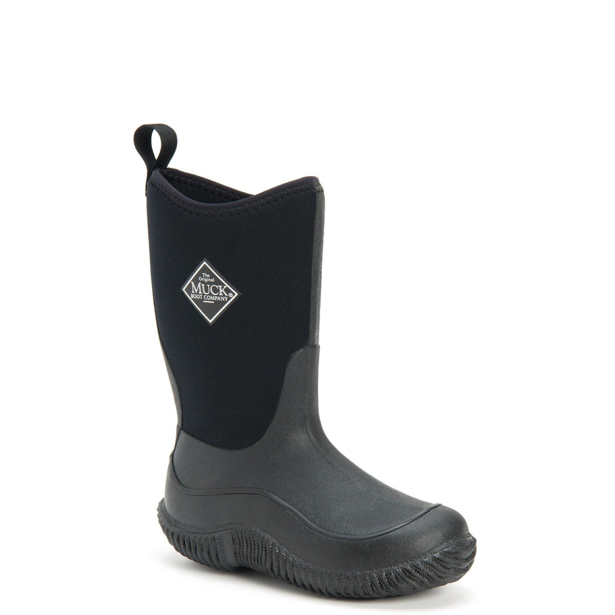 Chlapecké boty Muck Boots Black 3697148 Hale Pull On Wellington Boot - 2