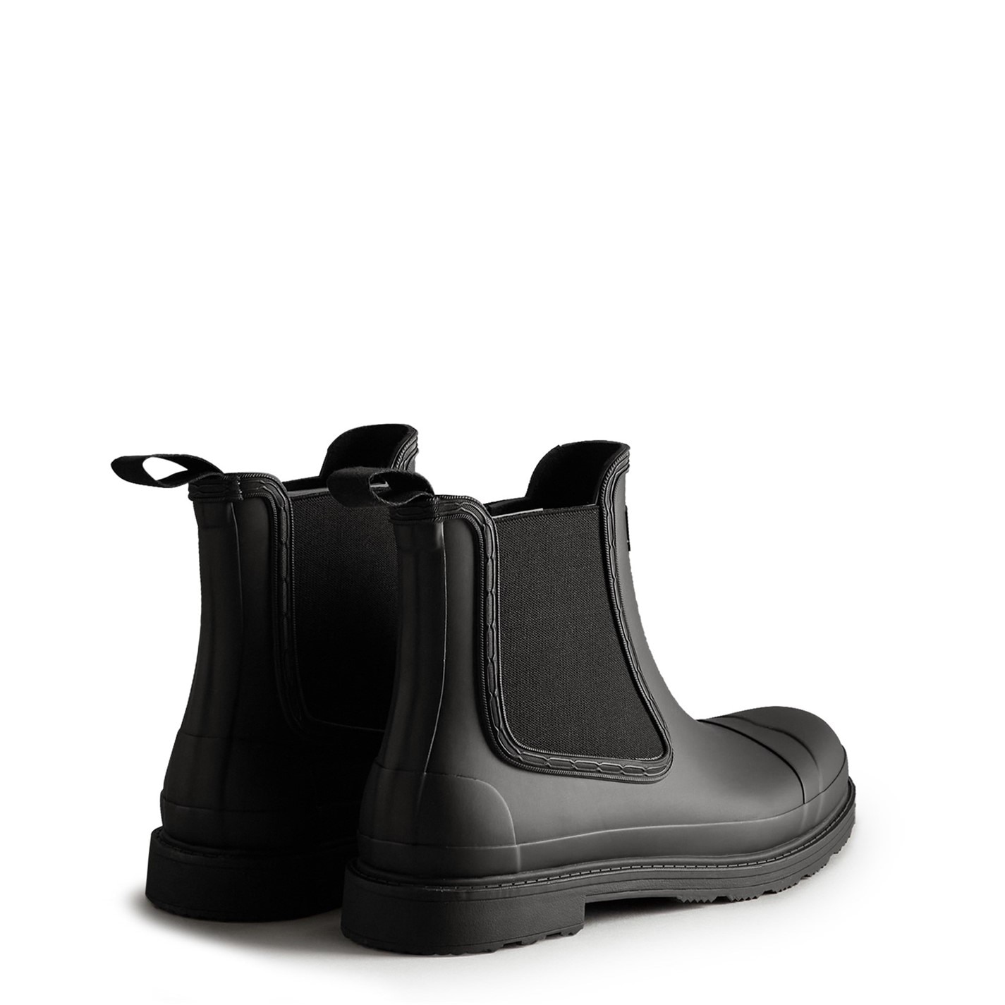 Gumáky Hunter Black 7480072 Commando Chelsea Boots - 3