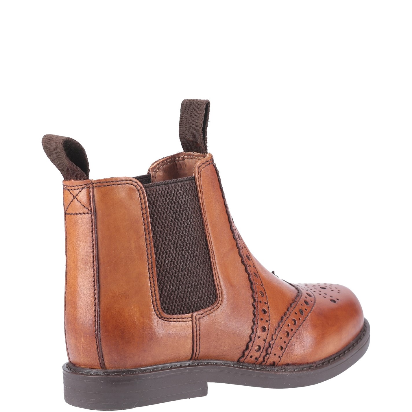 Cotswold Nympsfield Brogue Pull On Chelsea Boots - 3