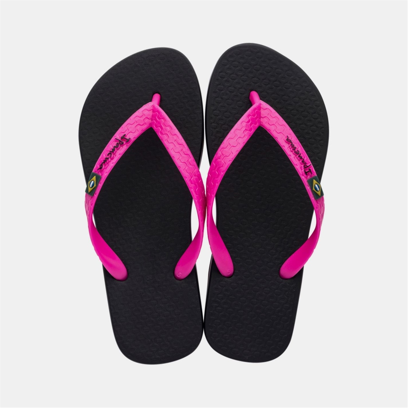 Ipanema black pink 3985058 Classic Brazil II Fem Flip Flops - 2