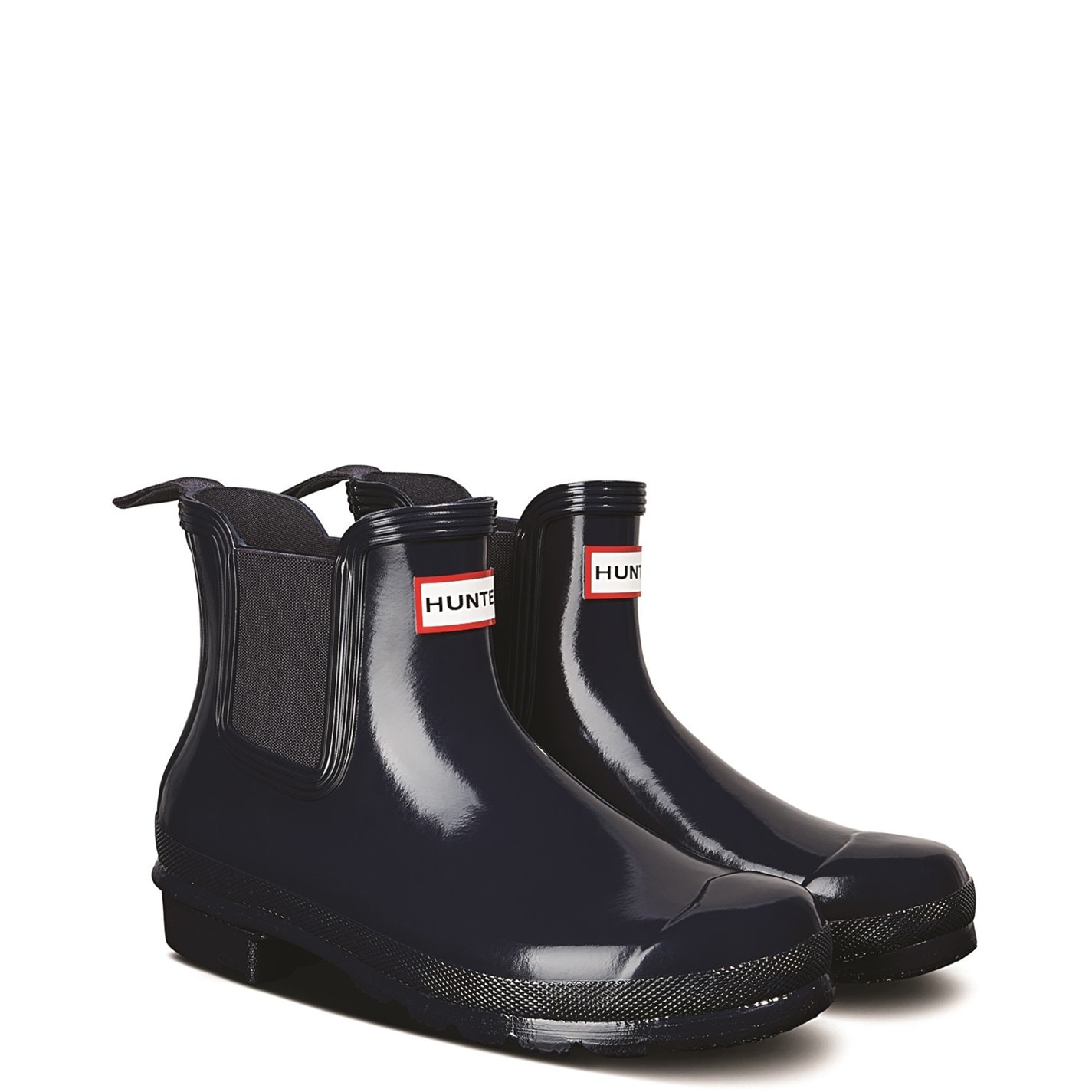 Gumáky Hunter Navy 3931211 Womens Original Chelsea Gloss Boot - 2