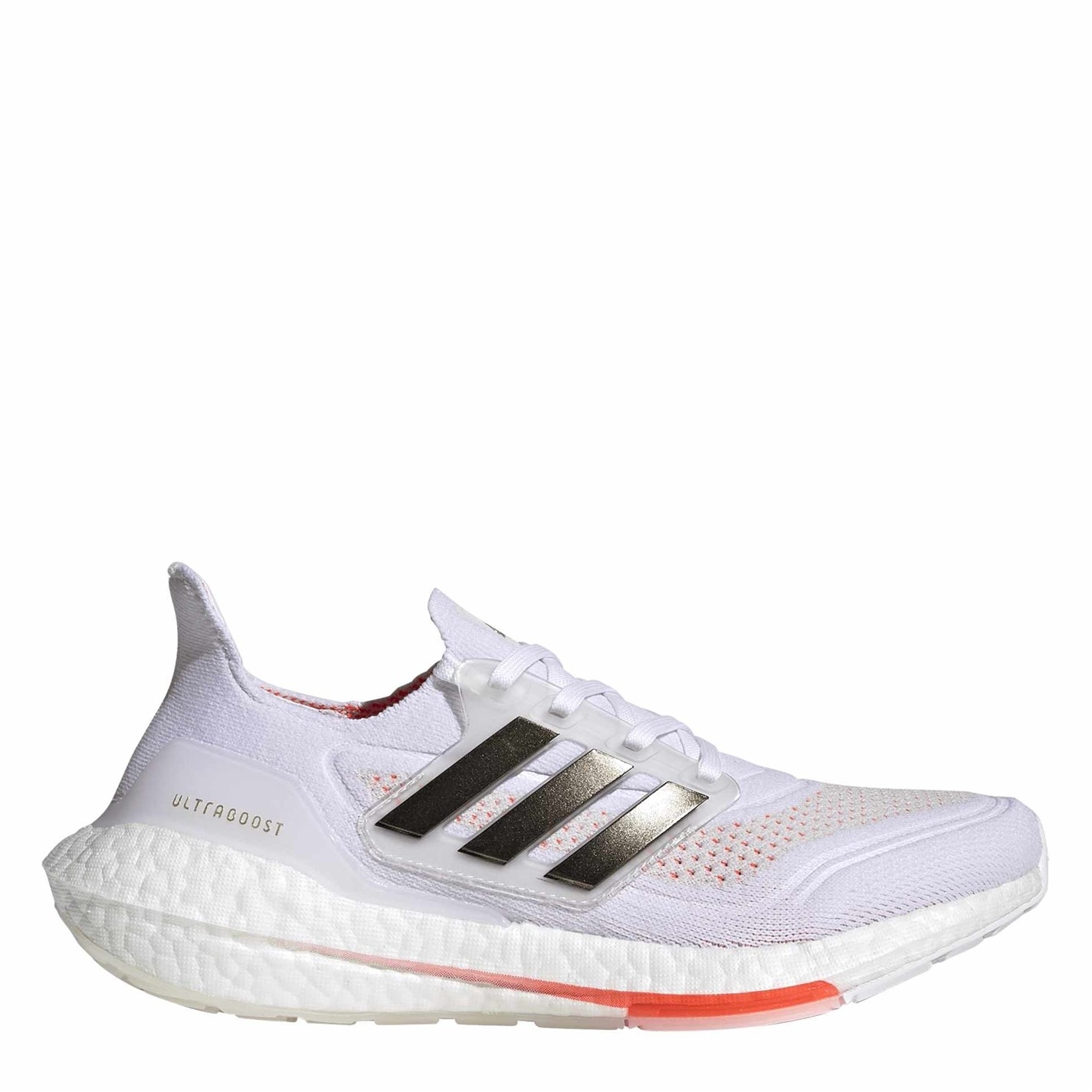 adidas White Black 3395473 Ultraboost 21 Running Shoes - 1