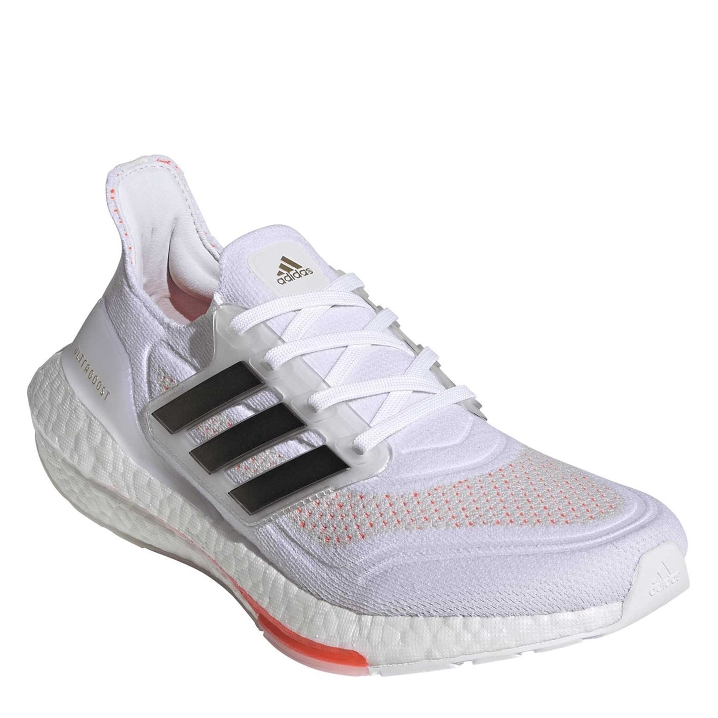 adidas White Black 3395473 Ultraboost 21 Running Shoes - 3
