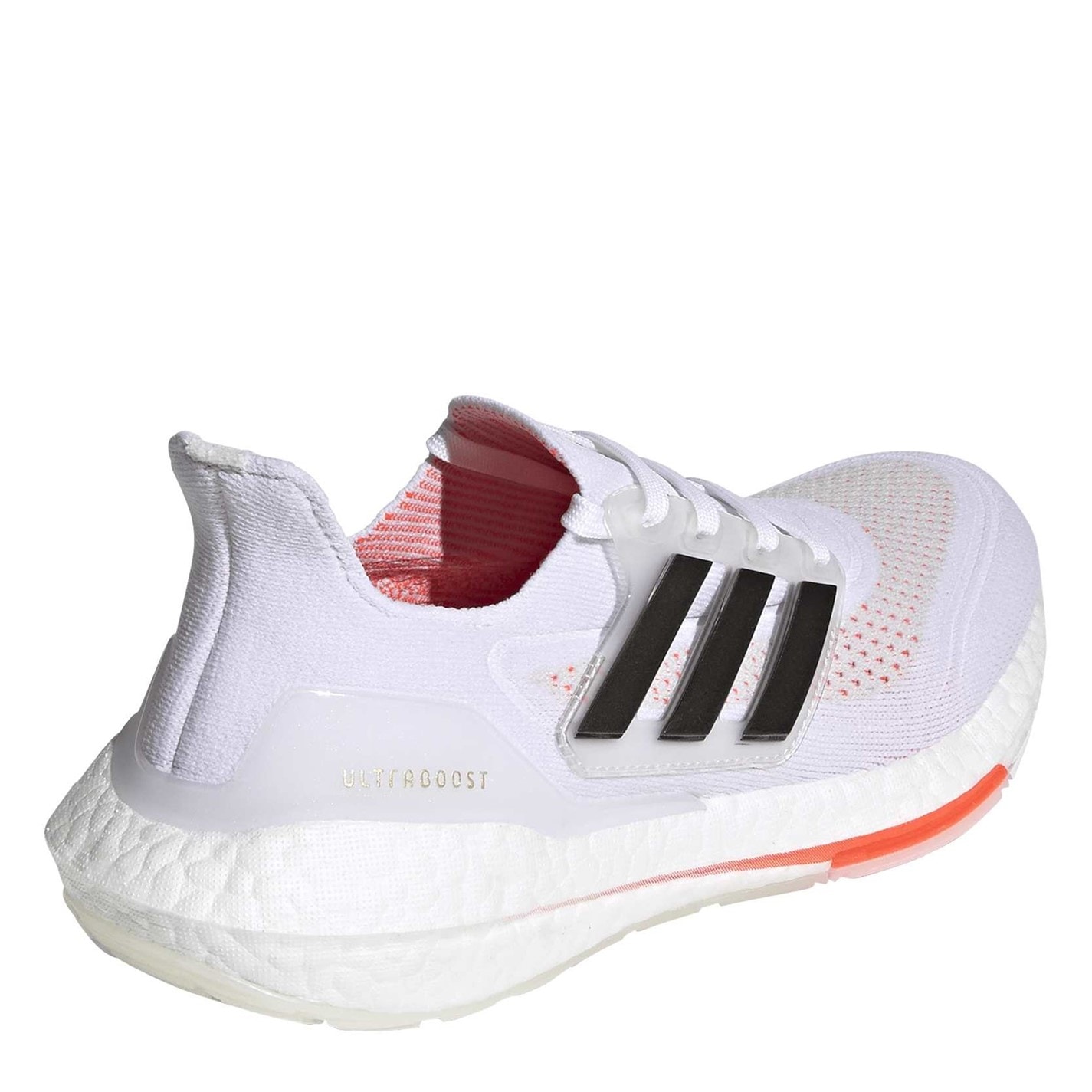 adidas White Black 3395473 Ultraboost 21 Running Shoes - 4