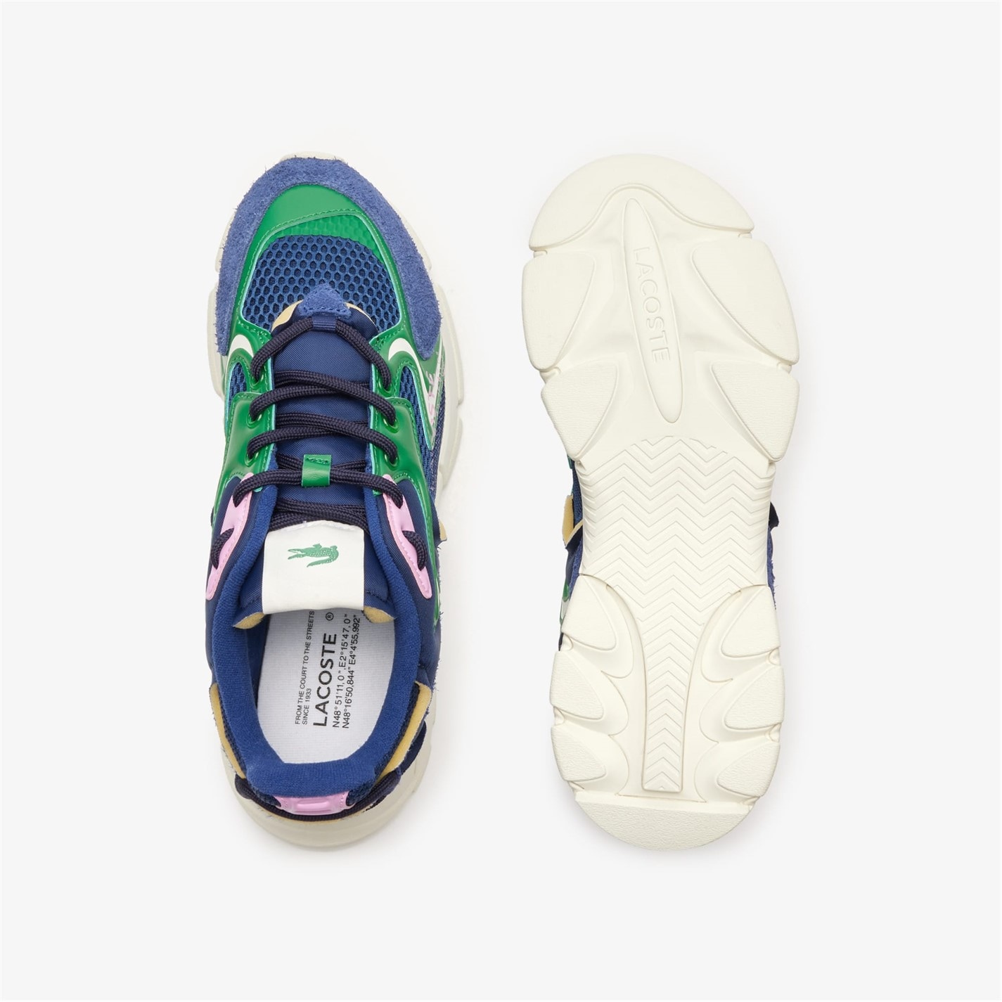 Tenisky Lacoste Blue green 5377331 L003 Neo Trainers - 4