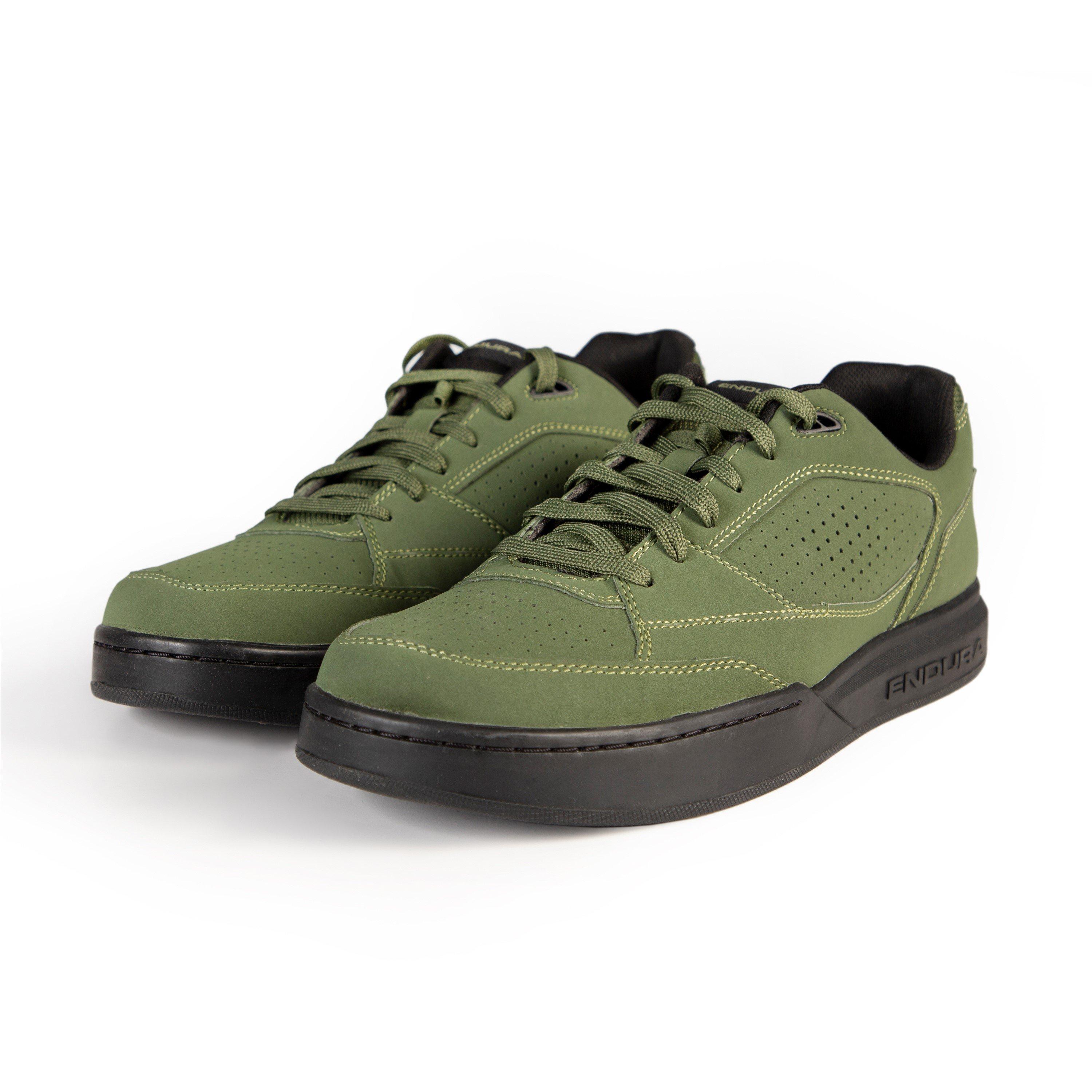 Endura Olive Green 7332604 Men's Hummvee Flat Pedal Shoe - 1