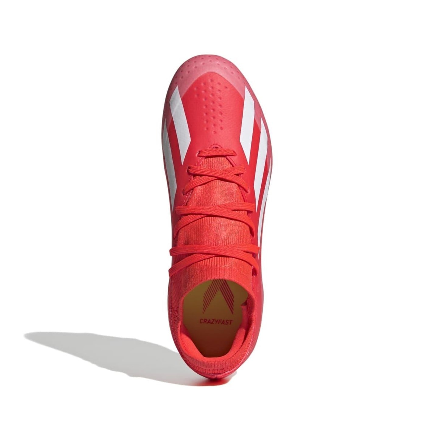 Kopačky adidas red white 8813535 X Crazyfast League FG Football Boots - 2