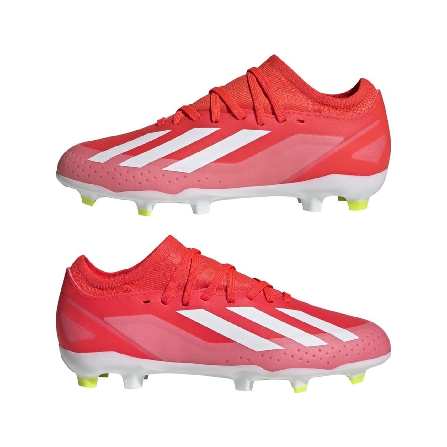 Kopačky adidas red white 8813535 X Crazyfast League FG Football Boots - 9