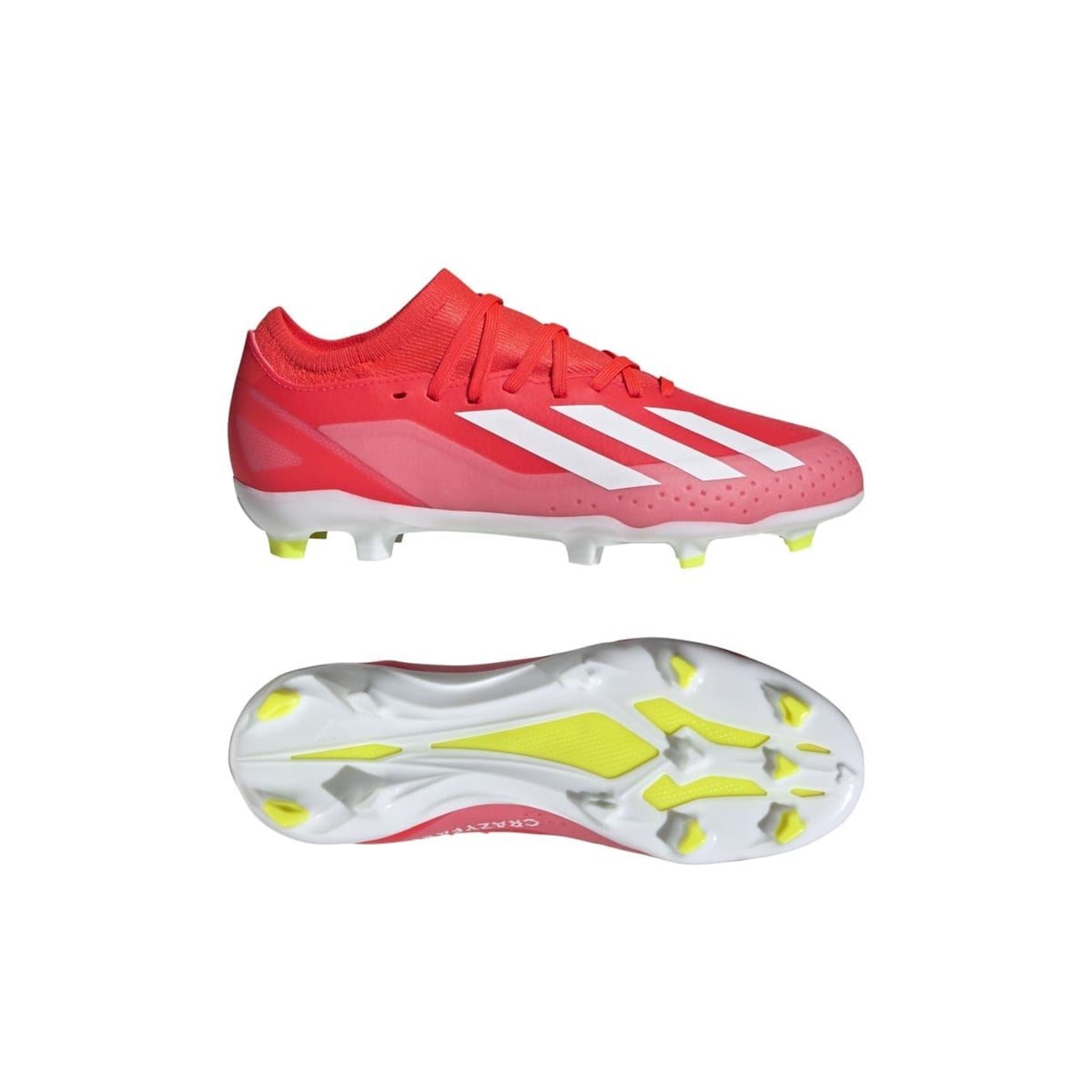 Kopačky adidas red white 8813535 X Crazyfast League FG Football Boots - 10