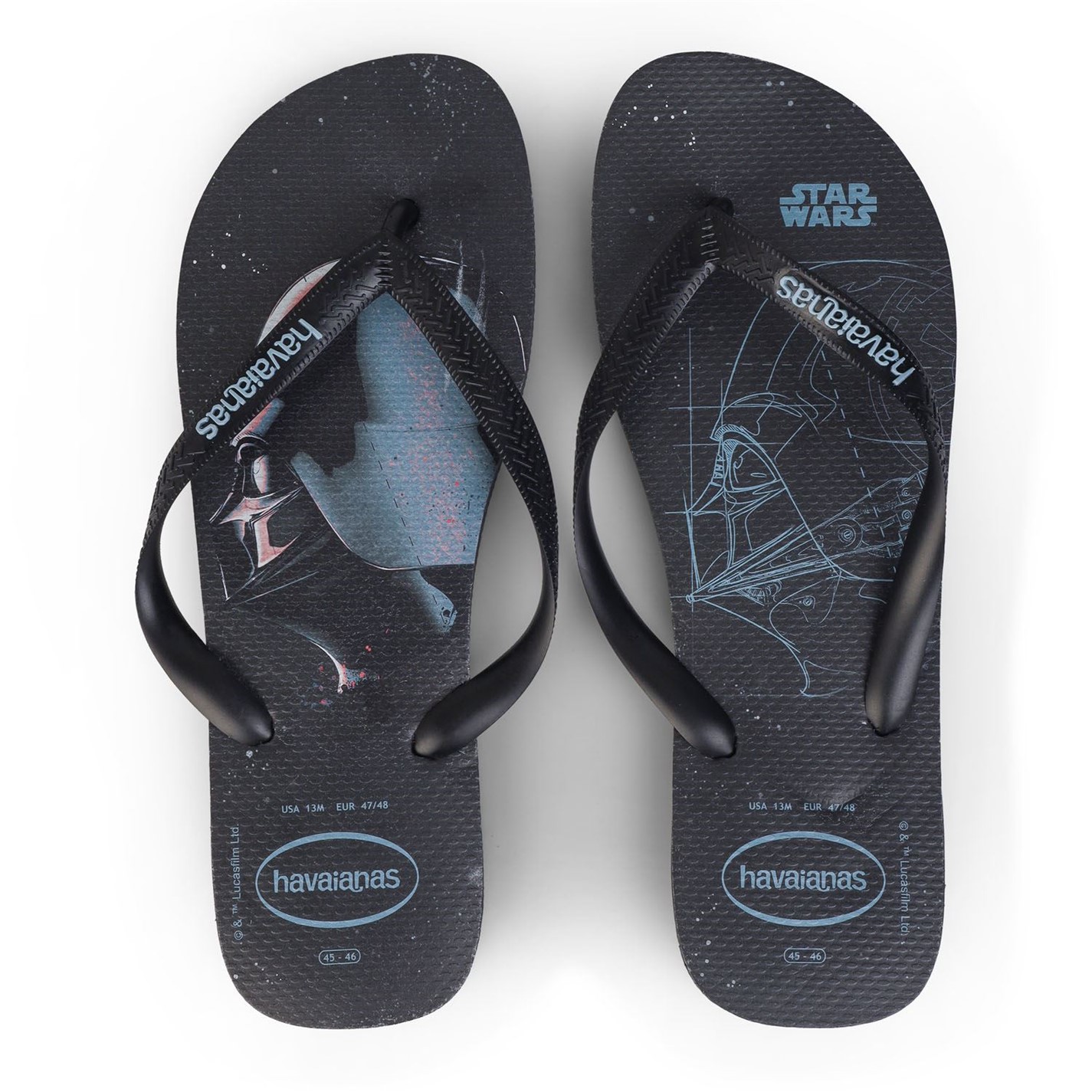 Topánky Hush Puppies Black 9162945 Star Wars Flip-Flops - 4