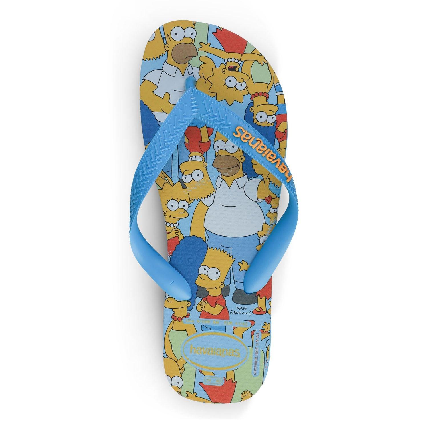 Havaianas Blue 8170294 Simpsons Flip-Flops - 3