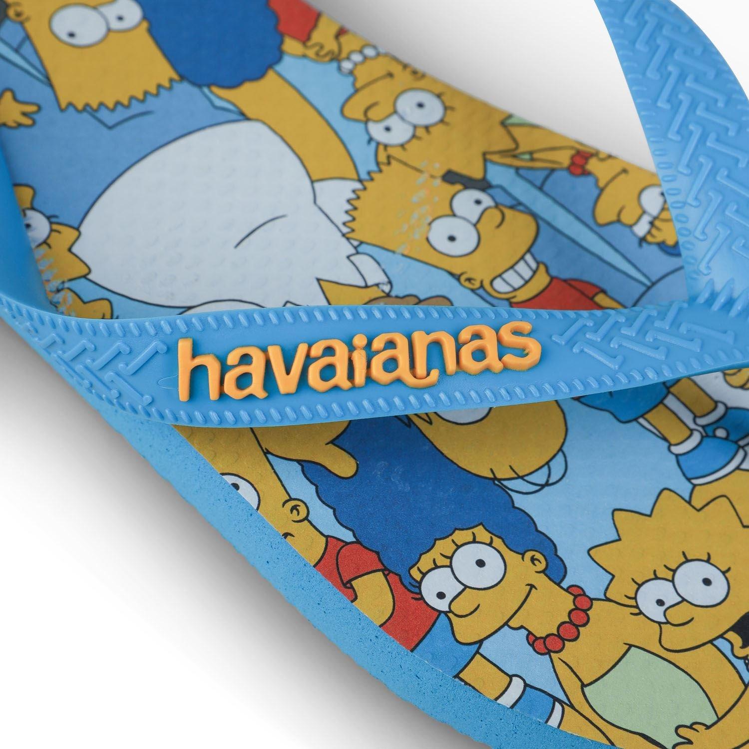 Havaianas Blue 8170294 Simpsons Flip-Flops - 4