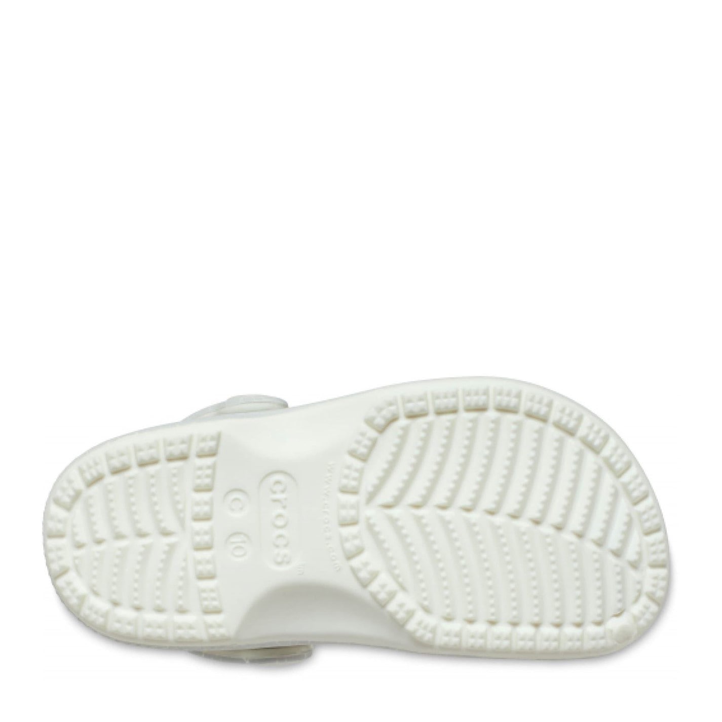 Crocs White 9781918 Classic Glow Crackle Clog - 3