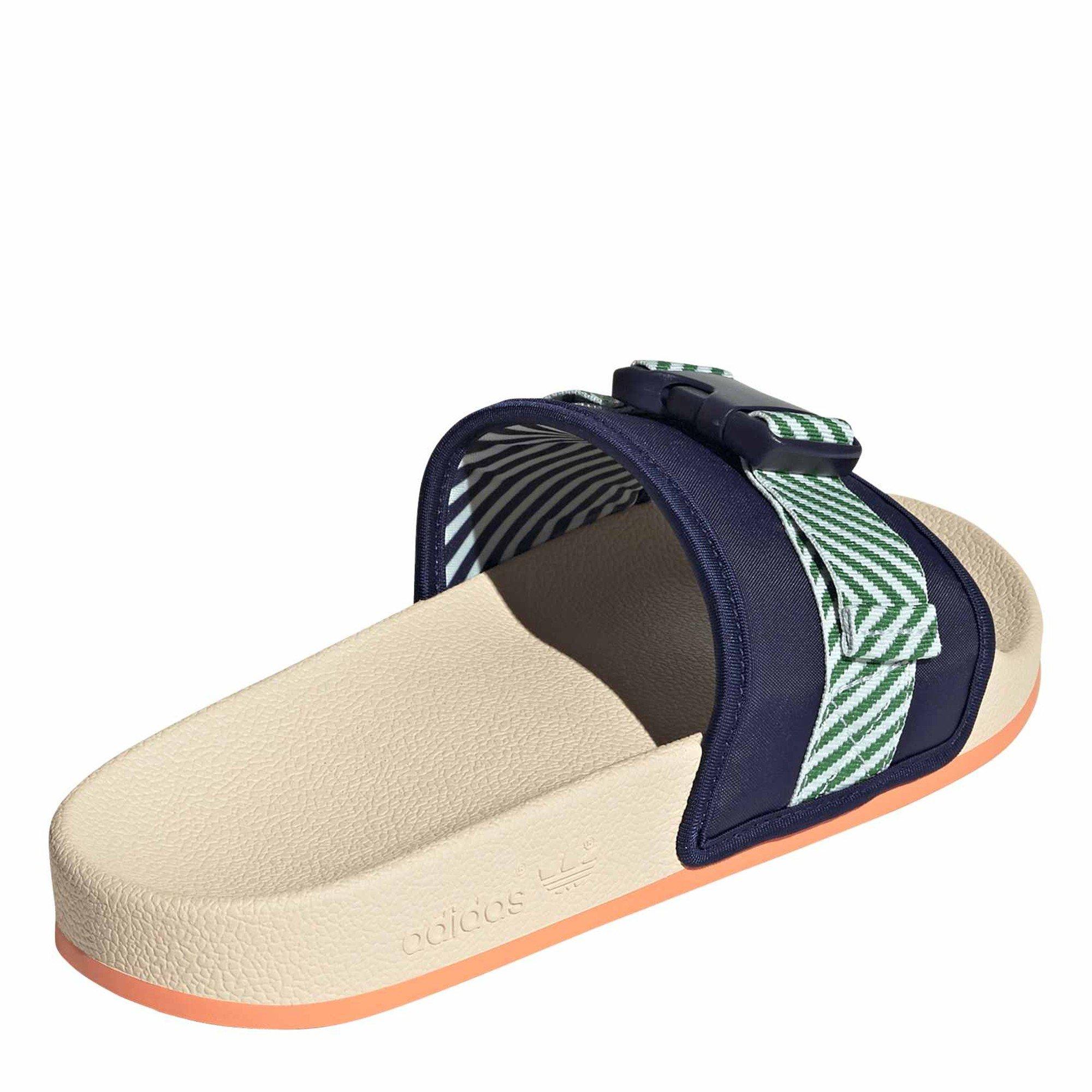 adidas Originals Navy 728195 Pouchylette Slide Sandals - 4
