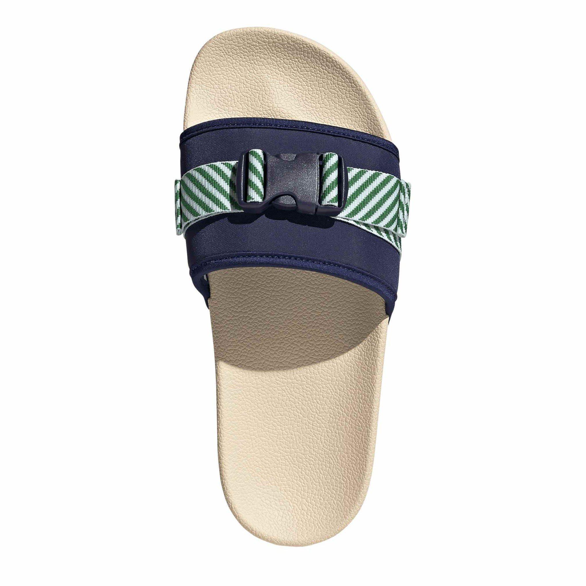 adidas Originals Navy 728195 Pouchylette Slide Sandals - 5