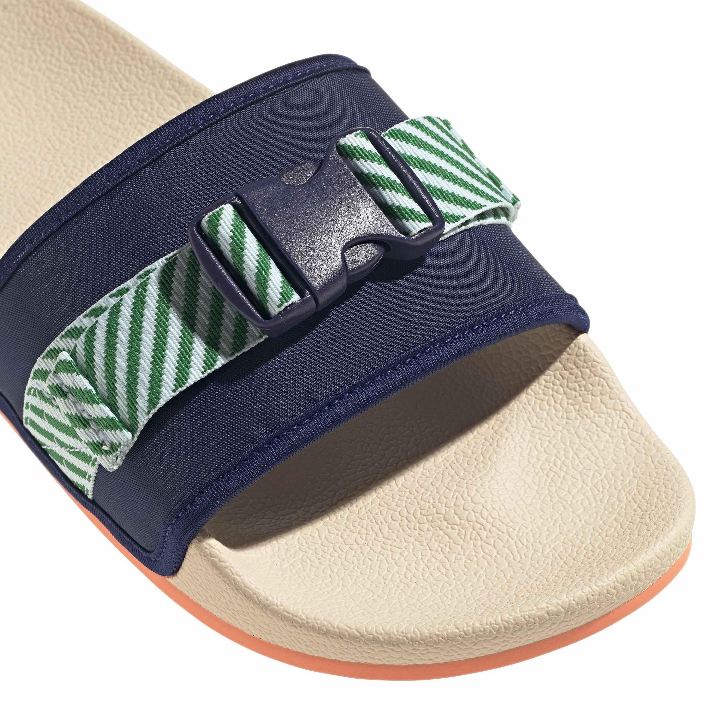 adidas Originals Navy 728195 Pouchylette Slide Sandals - 7