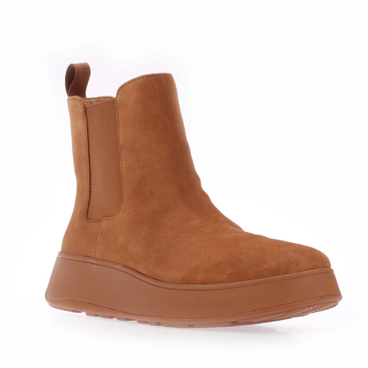 Fitflop F-Mode Suede Flatform Chelsea Boots - 2