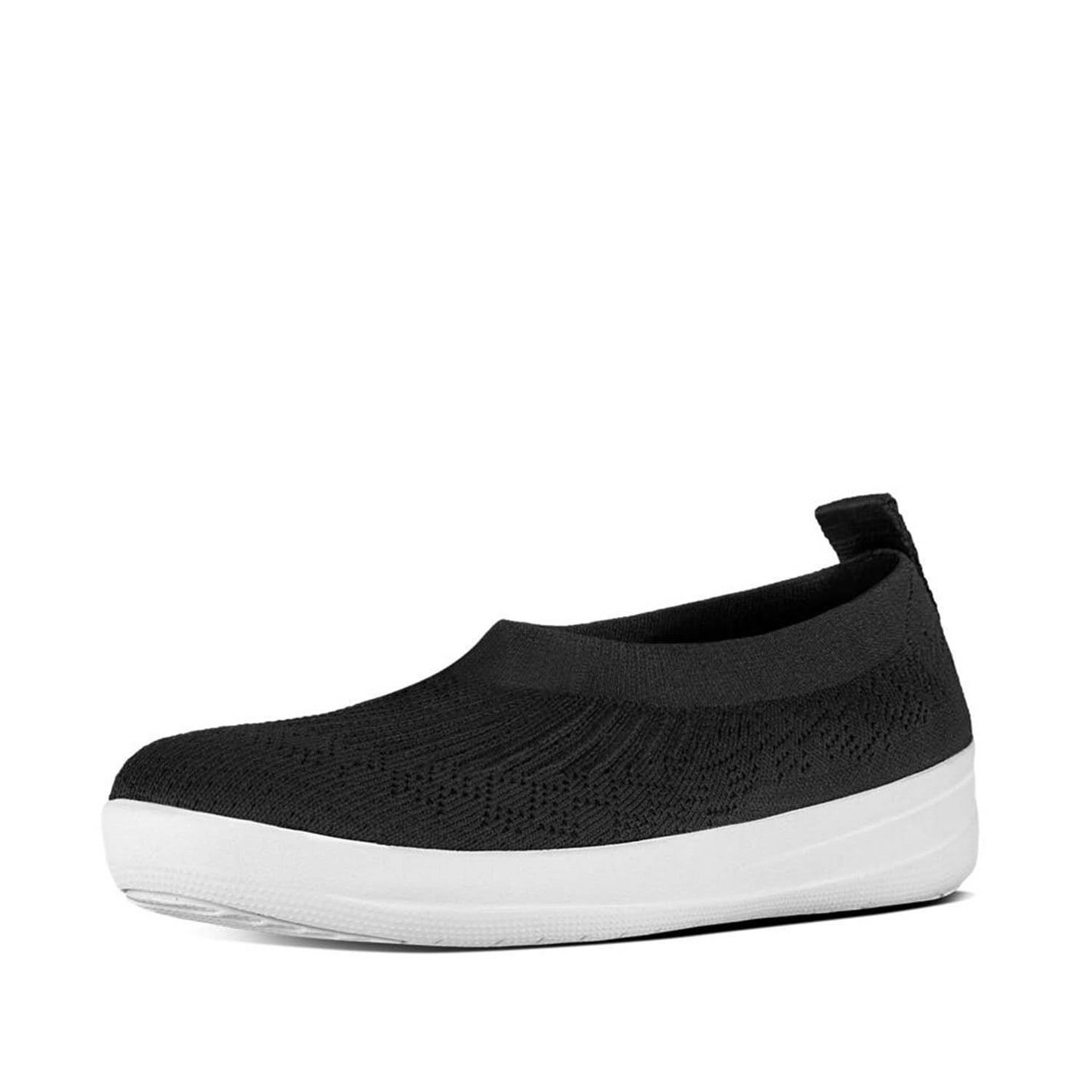 Kraťasy Fitflop Black 317953 Uberknit Slip On Ballet Pumps - 4