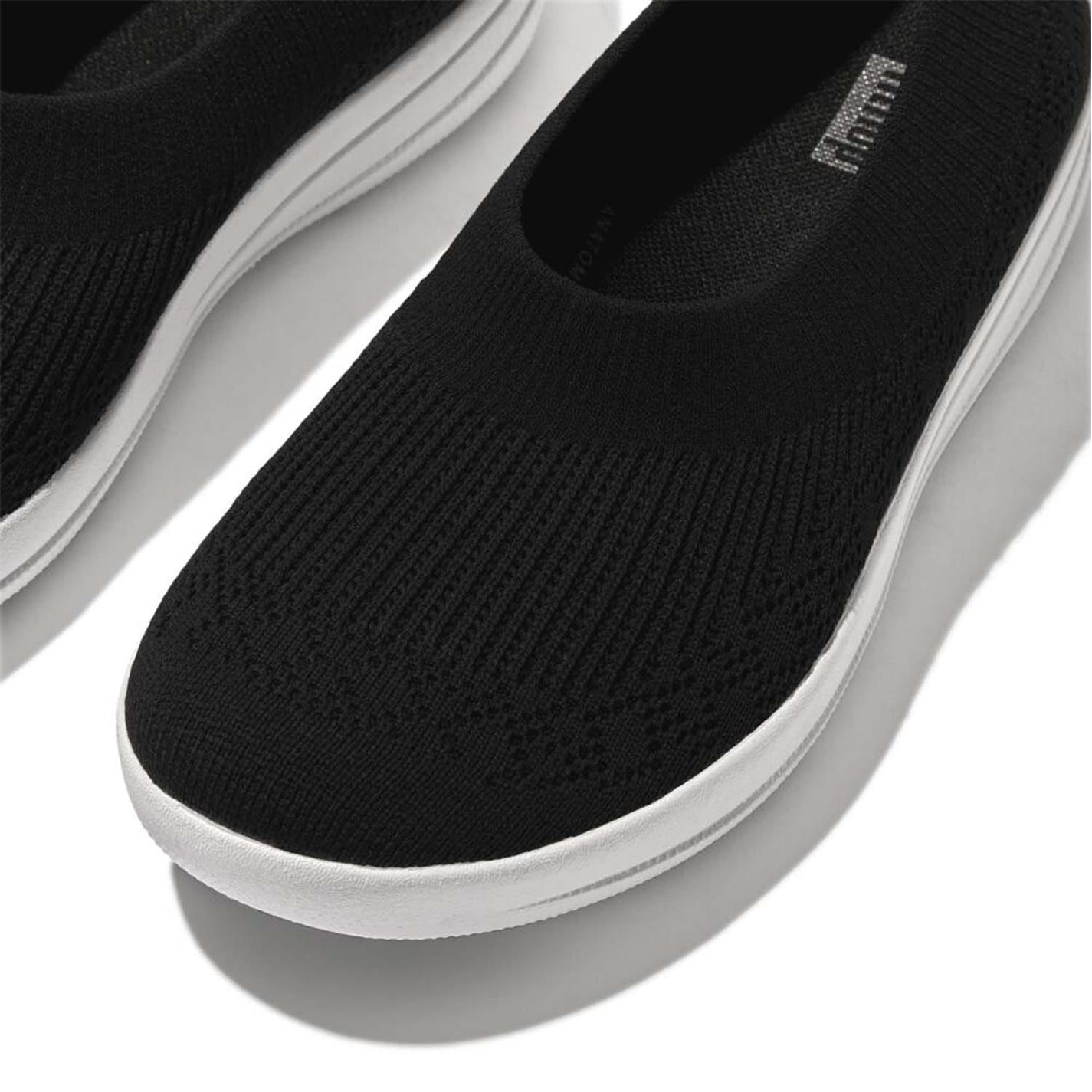 Kraťasy Fitflop Black 317953 Uberknit Slip On Ballet Pumps - 5