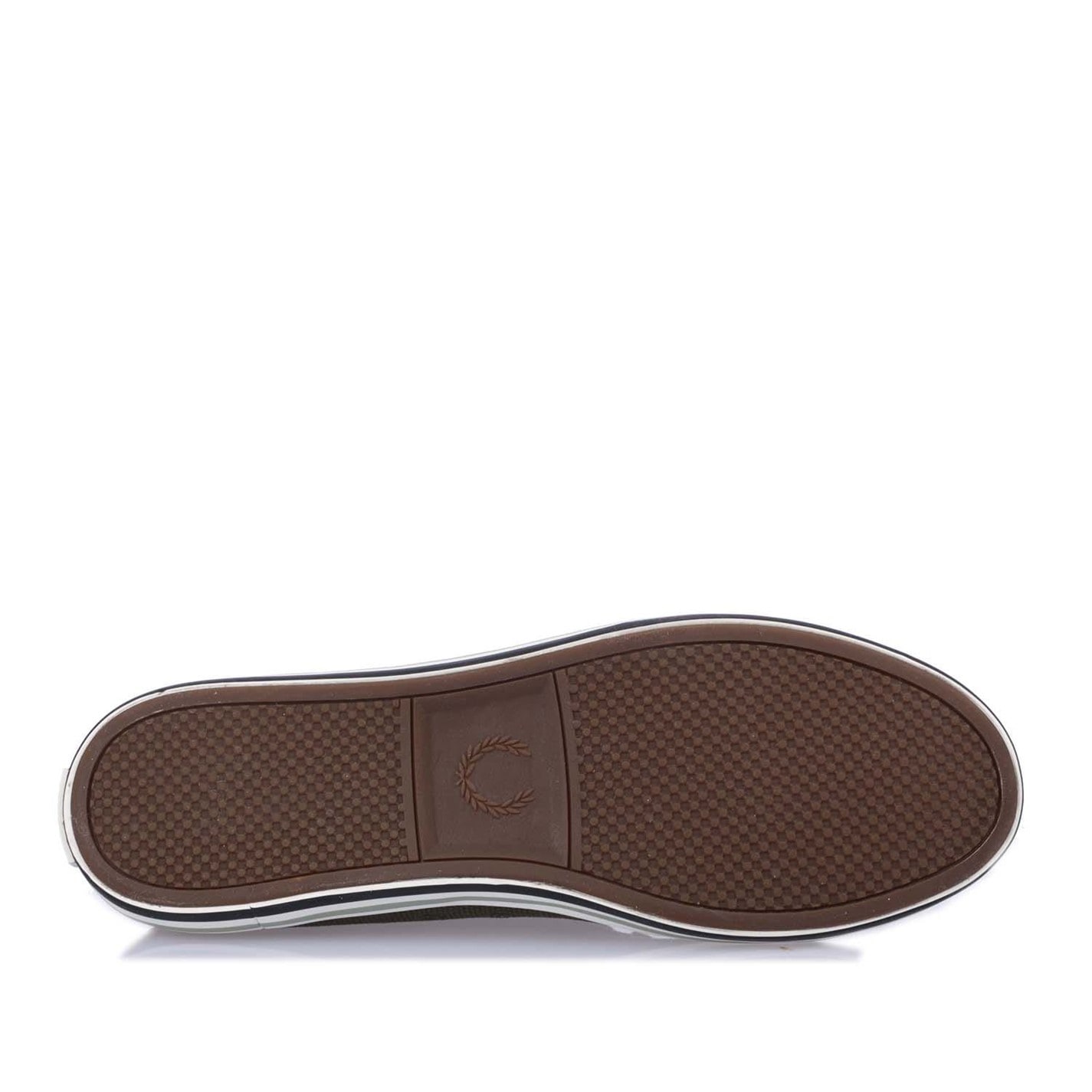 Tenisky Fred Perry Green 138563 Kingston Canvas/Suede Trainers - 4