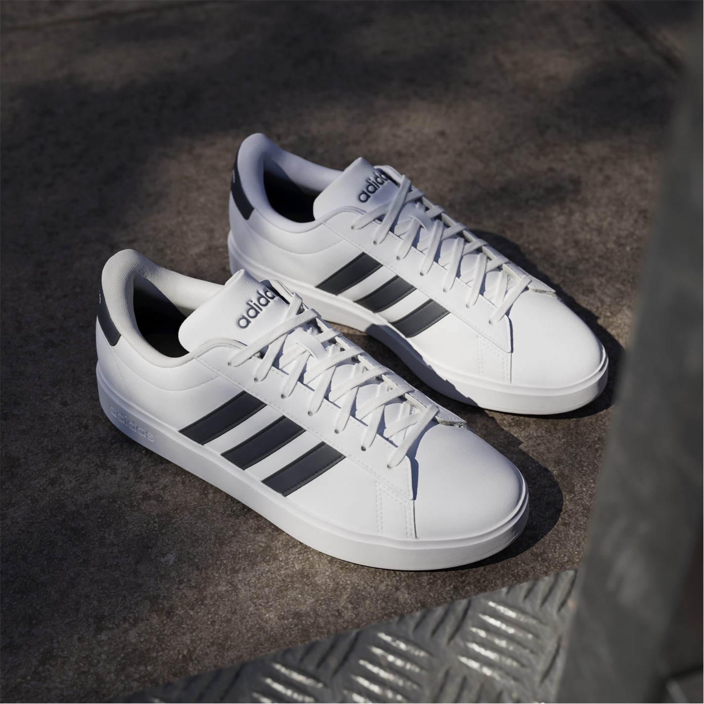 Tenisky adidas White 4576168 Grand Court 2.0 Trainers - 12