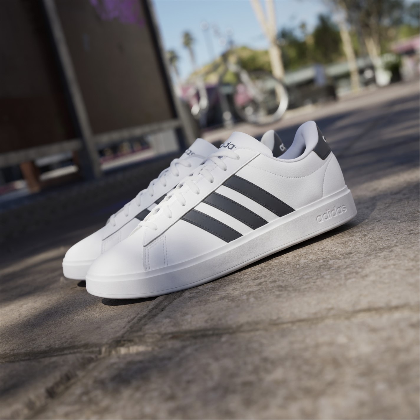 Tenisky adidas White 4576168 Grand Court 2.0 Trainers - 15