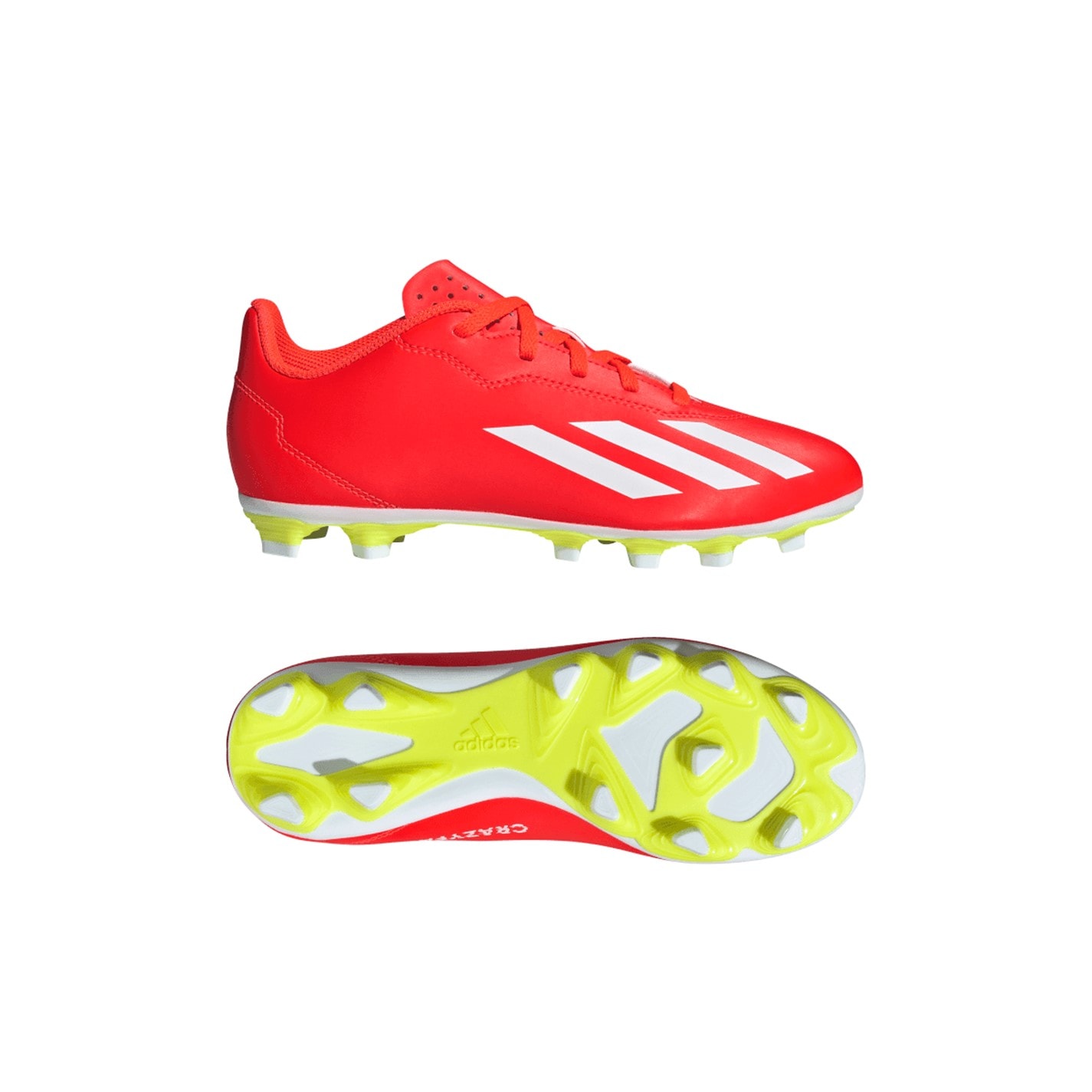Kopačky adidas Red 9584703 X Crazyfast Club FxG Football Boots - 10