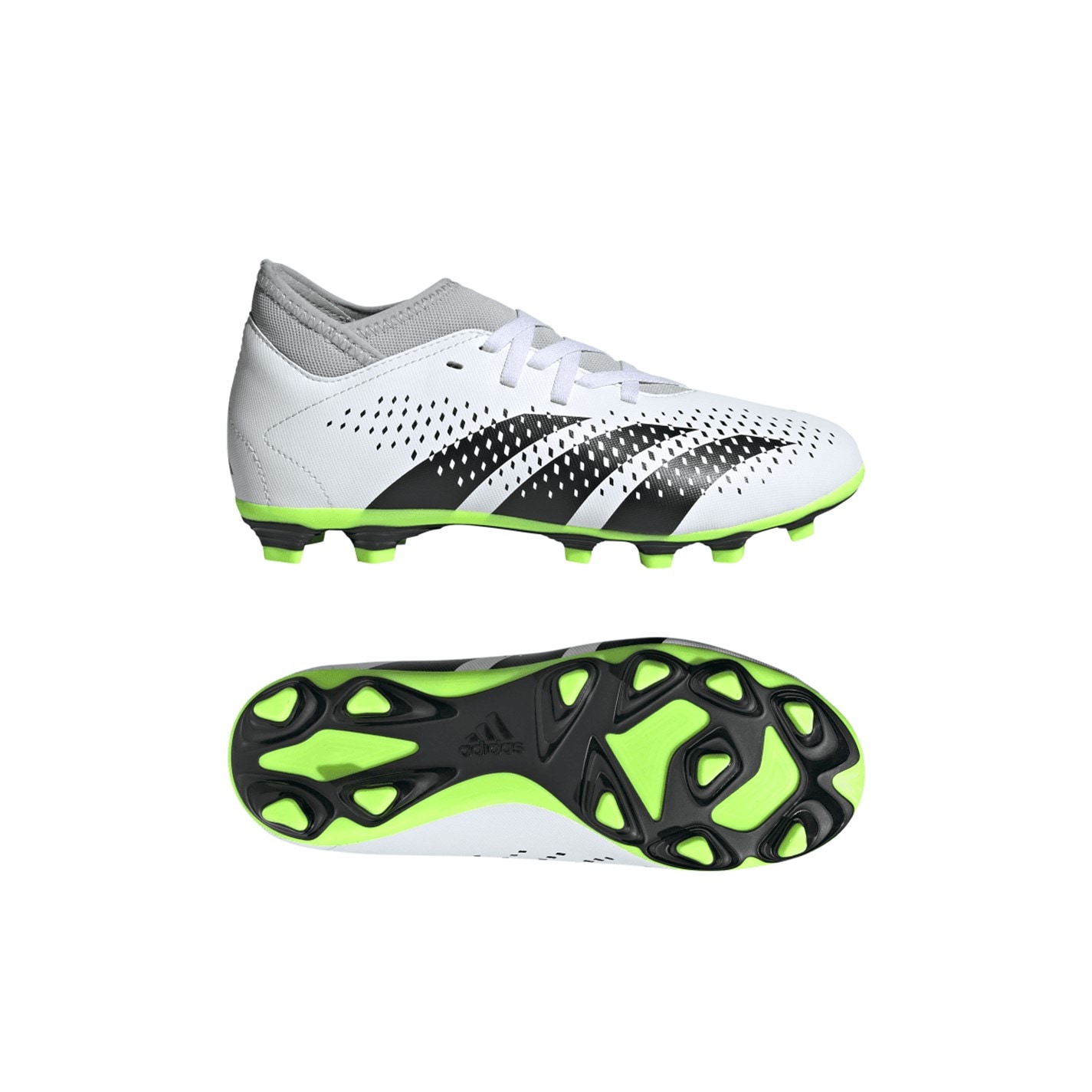 Kopačky adidas White 9044662 Predator Accuracy.4 FxG Football Boots - 10