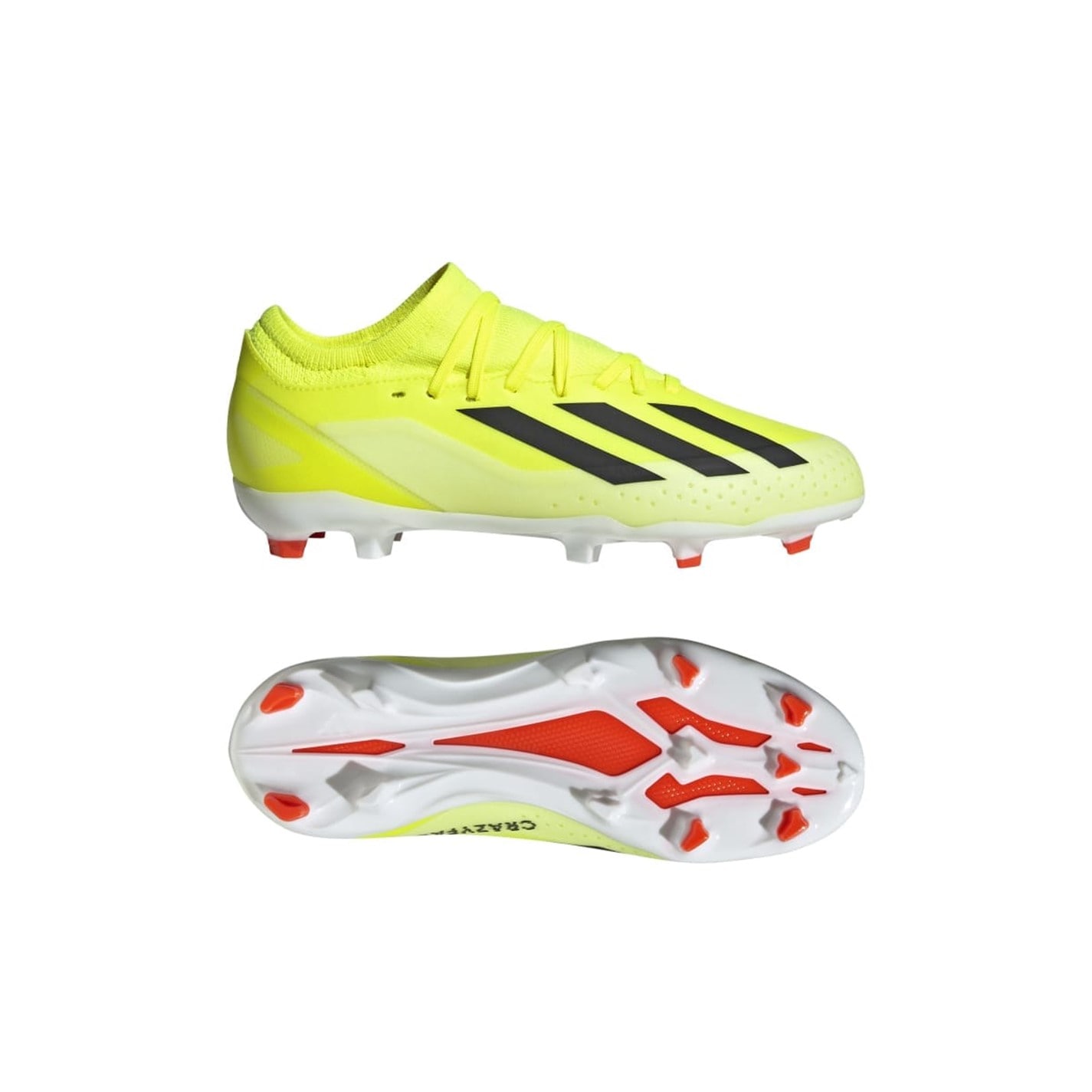 Kopačky adidas yellow black 7572232 X Crazyfast League FG Football Boots - 10