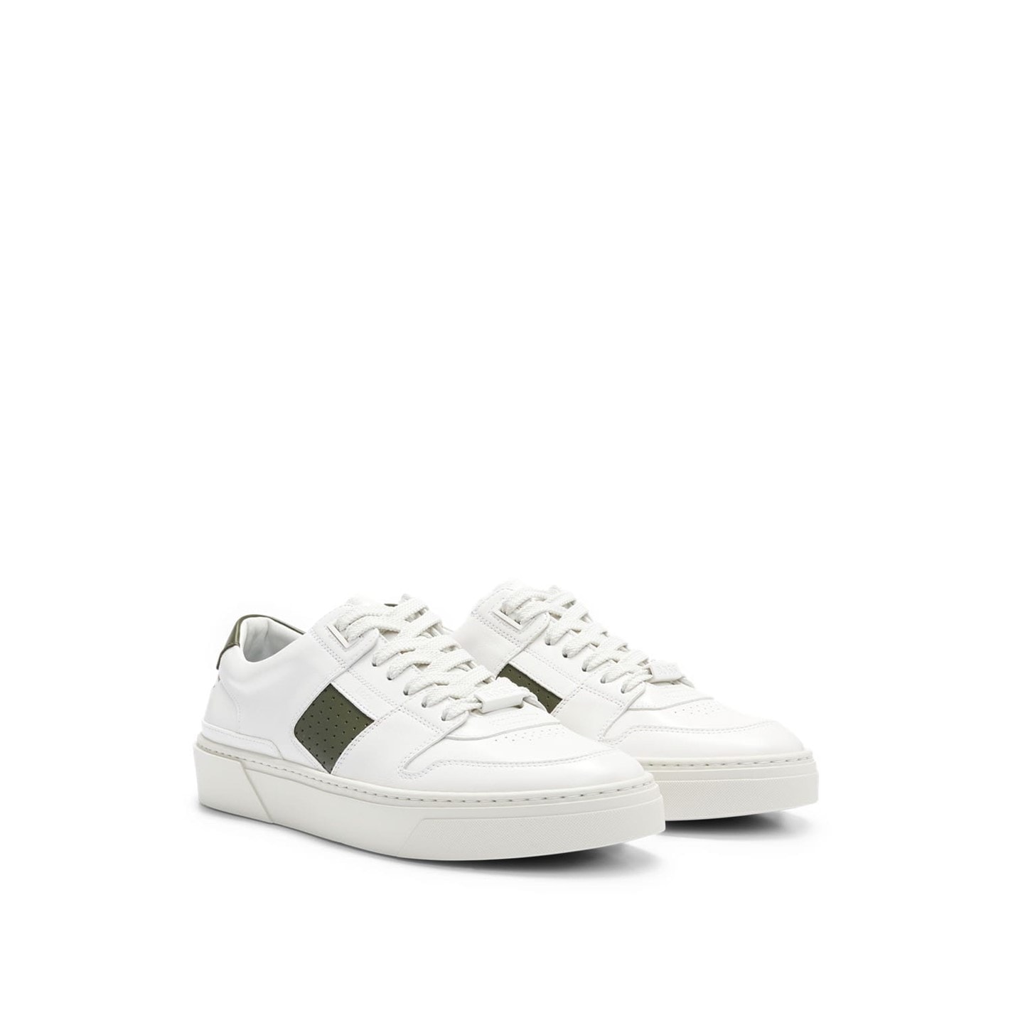 Tenisky Boss White 8852044 Gary Tenn Ltvp 10230772 01 Low-Top Trainers Mens - 2