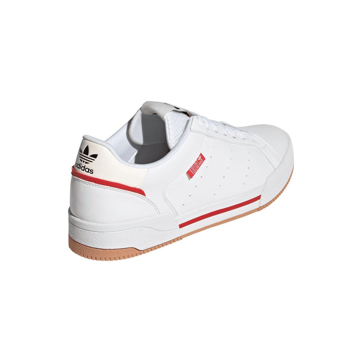 Tenisky adidas Originals White 2182778 Court Tourino Trainers - 7