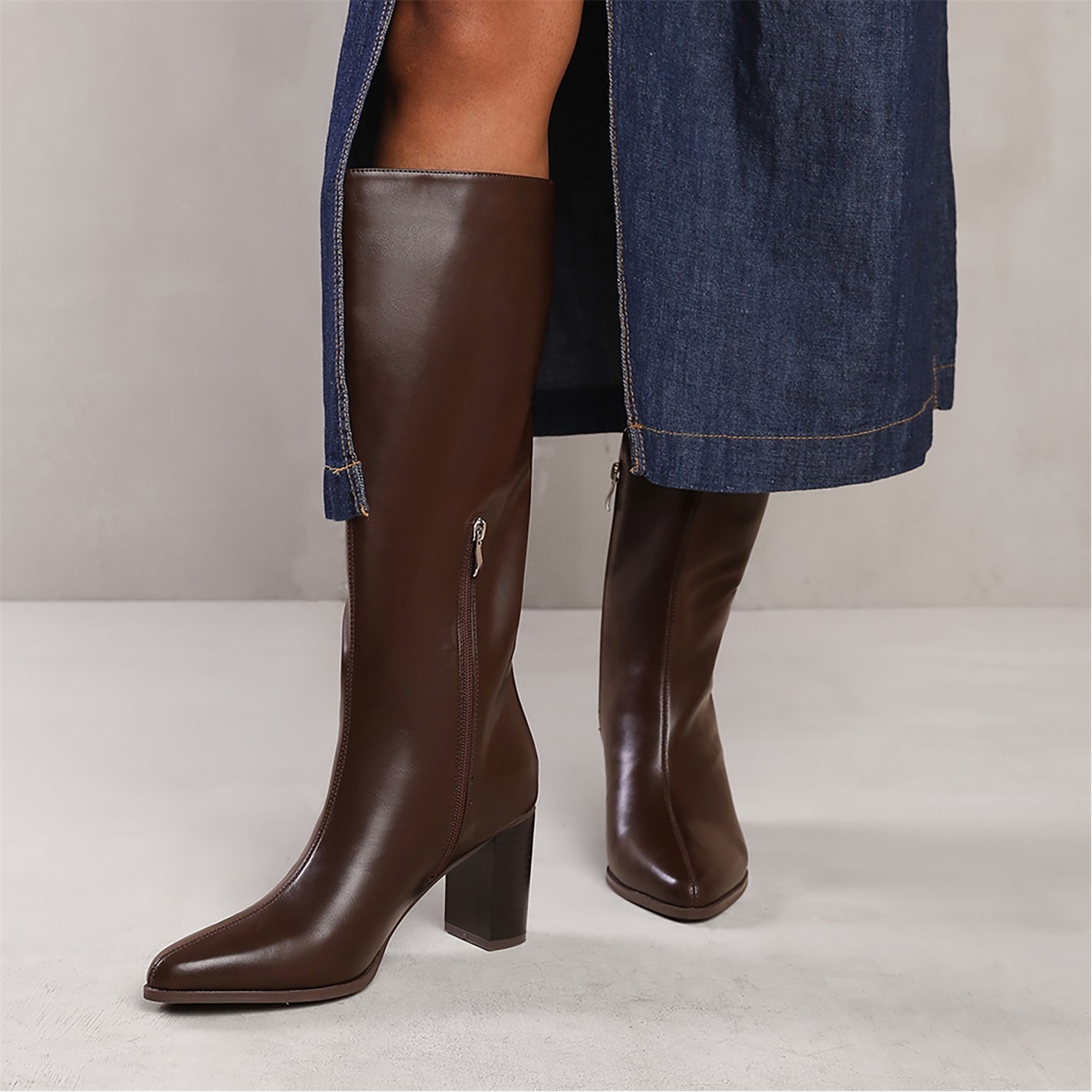 Topánky Wheres That From Dark Brown PU 9968375