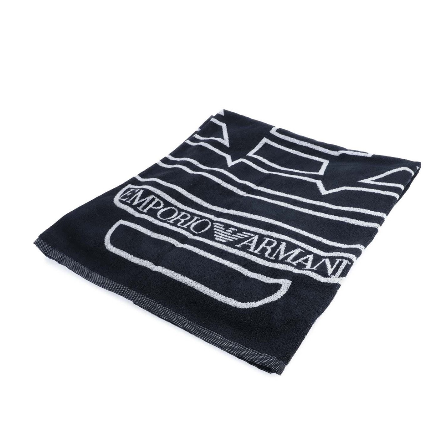 Tenisky Emporio Armani Navy 150447 Woven Towel - 1