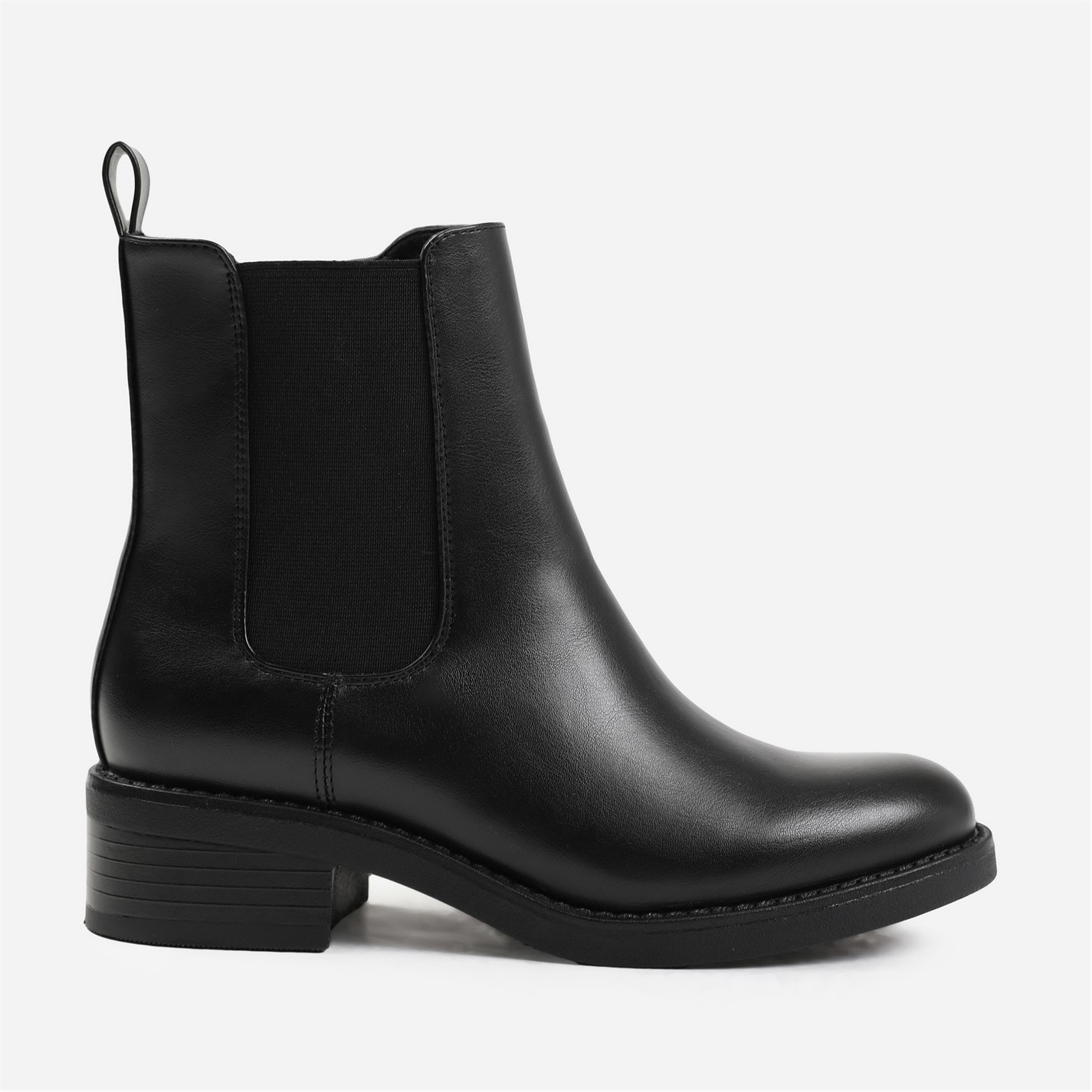 Topánky Where’s That From Black PU 6979526 Ankle Boot With Elastic Panel And Side Zip - 3