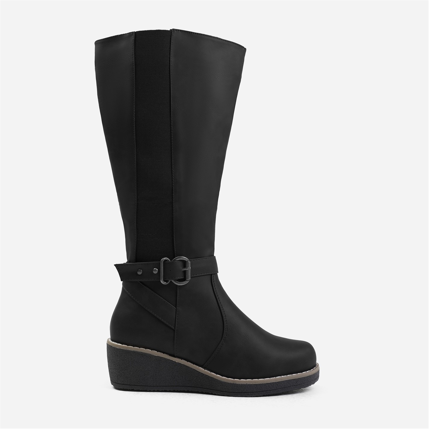 Where’s That From Ayleen Knee High Boots In Black - 3