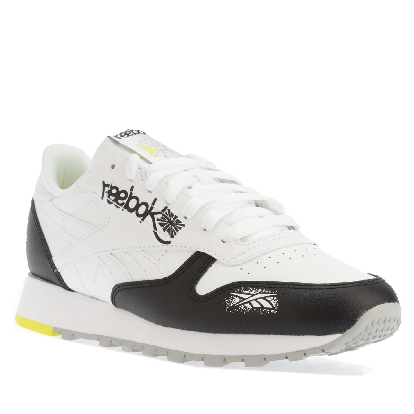 Tenisky Reebok White Black 2290803 Classic Leather Shoes - 2