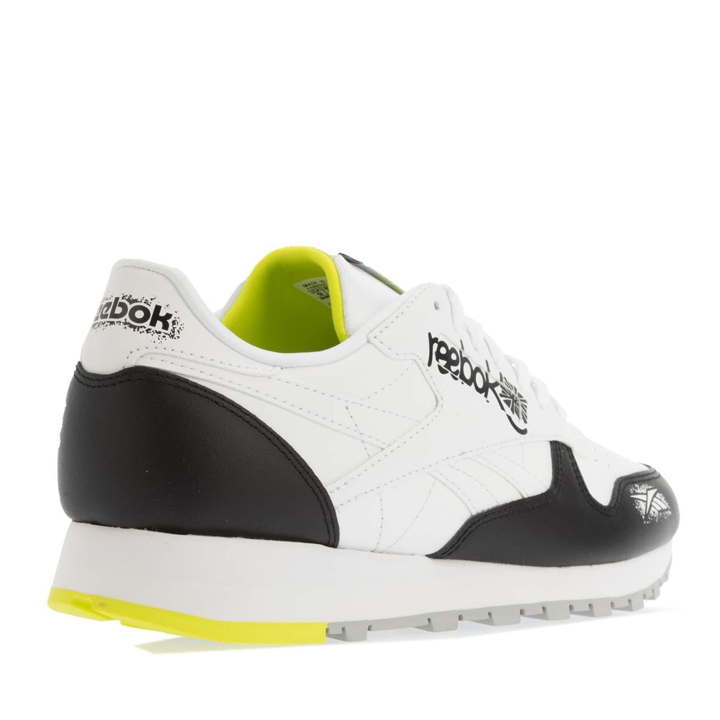 Tenisky Reebok White Black 2290803 Classic Leather Shoes - 3