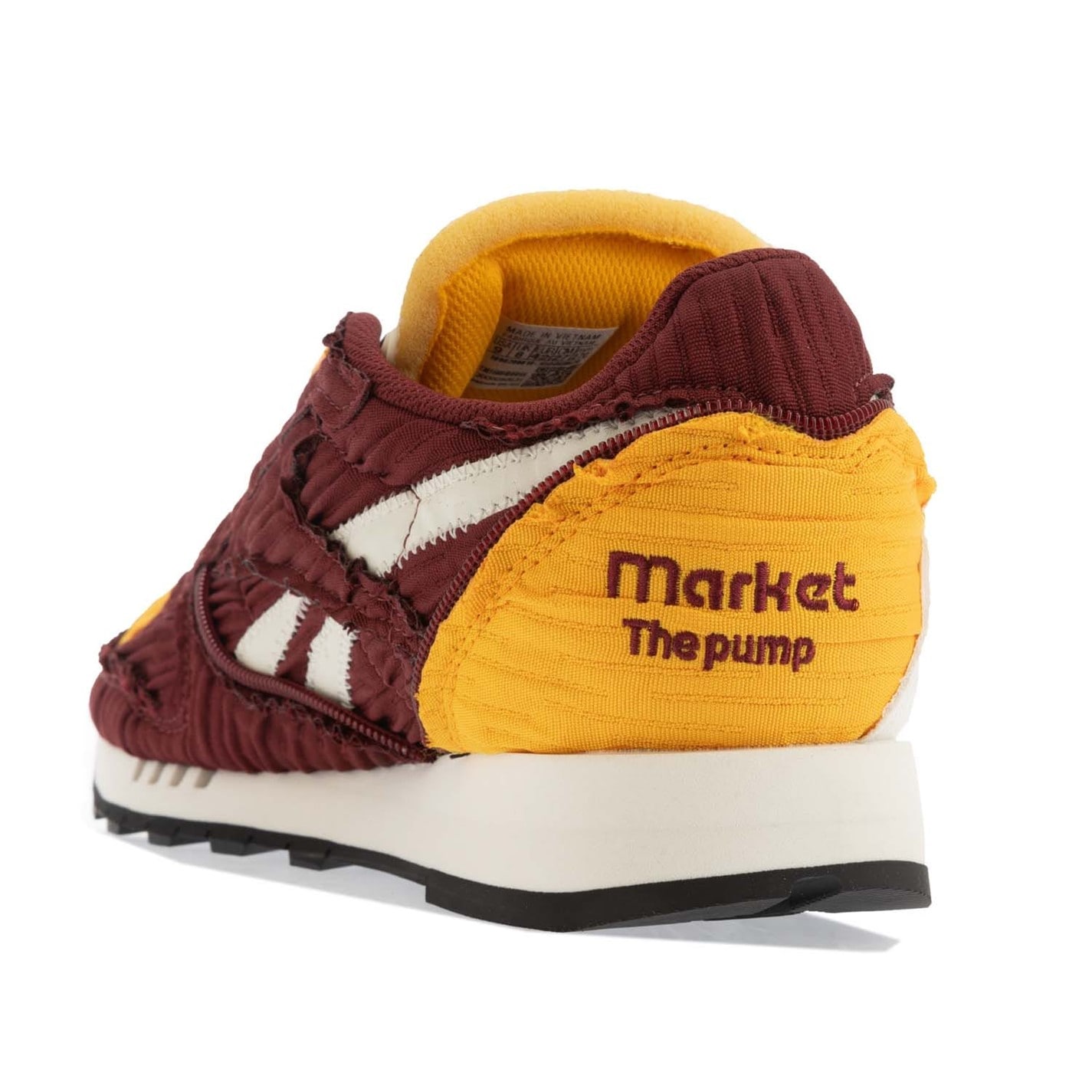 Tenisky Reebok Burgundy 1833649 Classic Leather Pump Shoes - 5