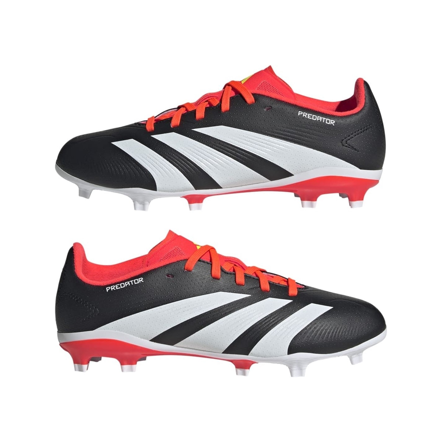 Kopačky adidas Black-White 9895622 Predator League Firm Ground Football Boots - 9