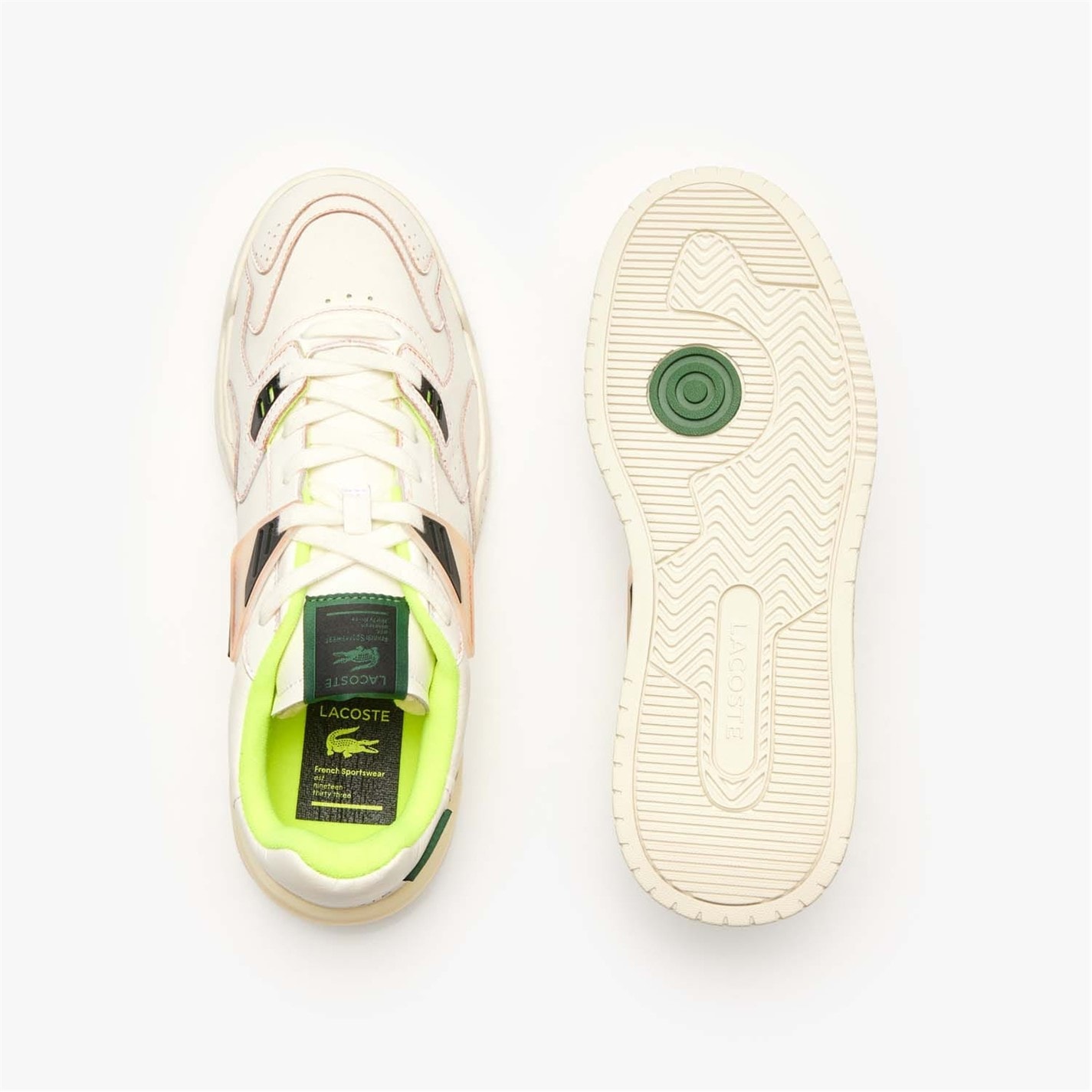Tenisky Lacoste White 9736200 LT 125 Leather Trainers - 4